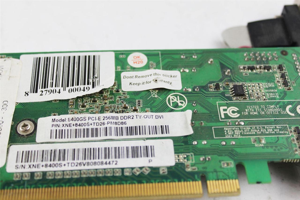 Alt view image 3 of 5 - Palit 8400GS Graphics Card High Profile 256MB DDR2 XNE+8400S+TD26-PM8D86