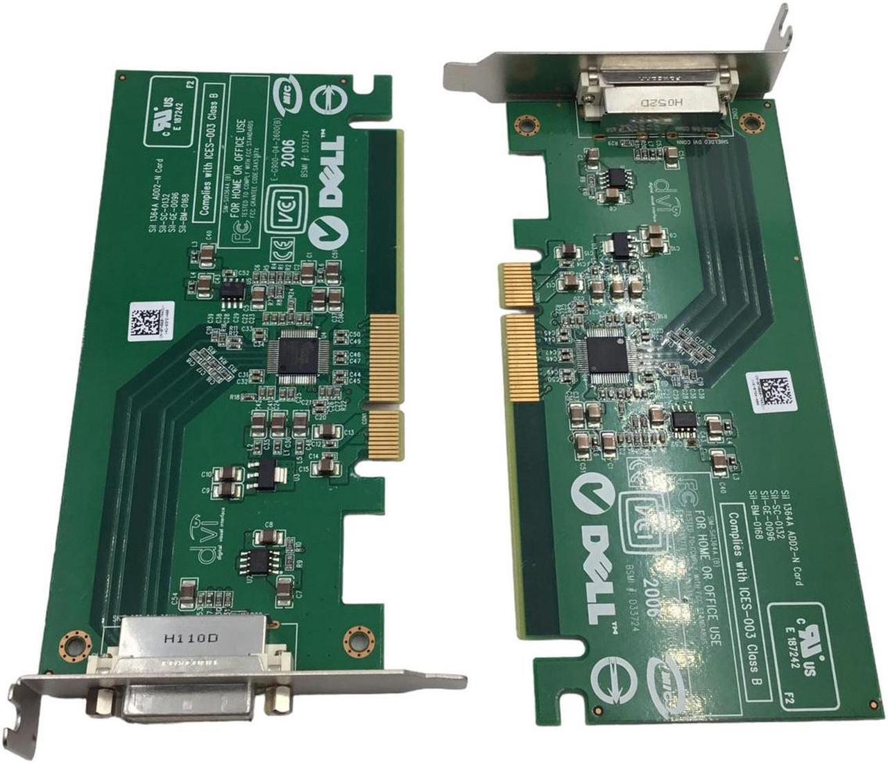 Alt view image 2 of 4 - Lot of 5 Dell DVI-D Low-Profile Video Card 0FH868 FH868