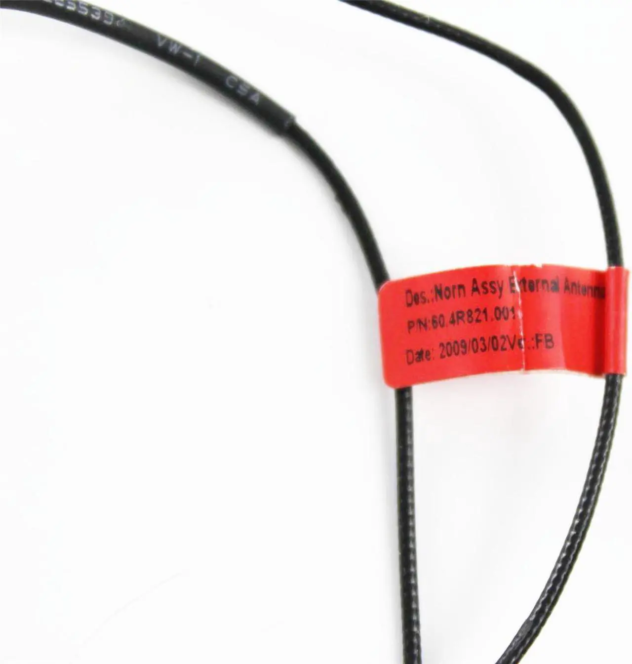 Alt view image 2 of 2 - HP Laptop Compaq EliteBook 2730p 2710p Wireless Antenna with Cable 60.4R821.001