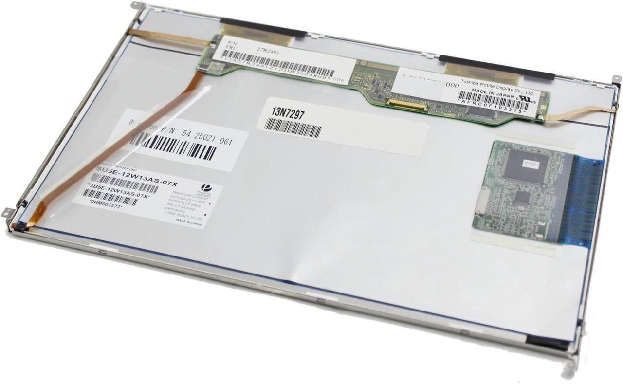 Alt view image 5 of 5 - IBM Lenovo ThinkPad X200 X201 Tablet Laptop SU5E-12W13AS-07X 12.1" WXGA LCD Display Screen Panel 27R2491 13N7297 54.25021.061 0HM001573 LT121EE08000