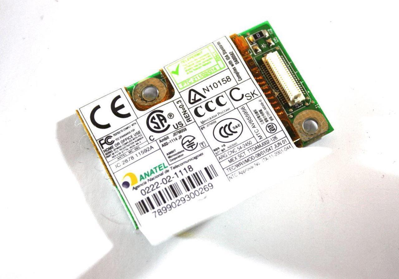 Alt view image 3 of 3 - IBM Lenovo ThinkPad T30 T30P T40 T41 T42 T43 X31 R40 56K Dial Up Laptop Modem Board 91P7657