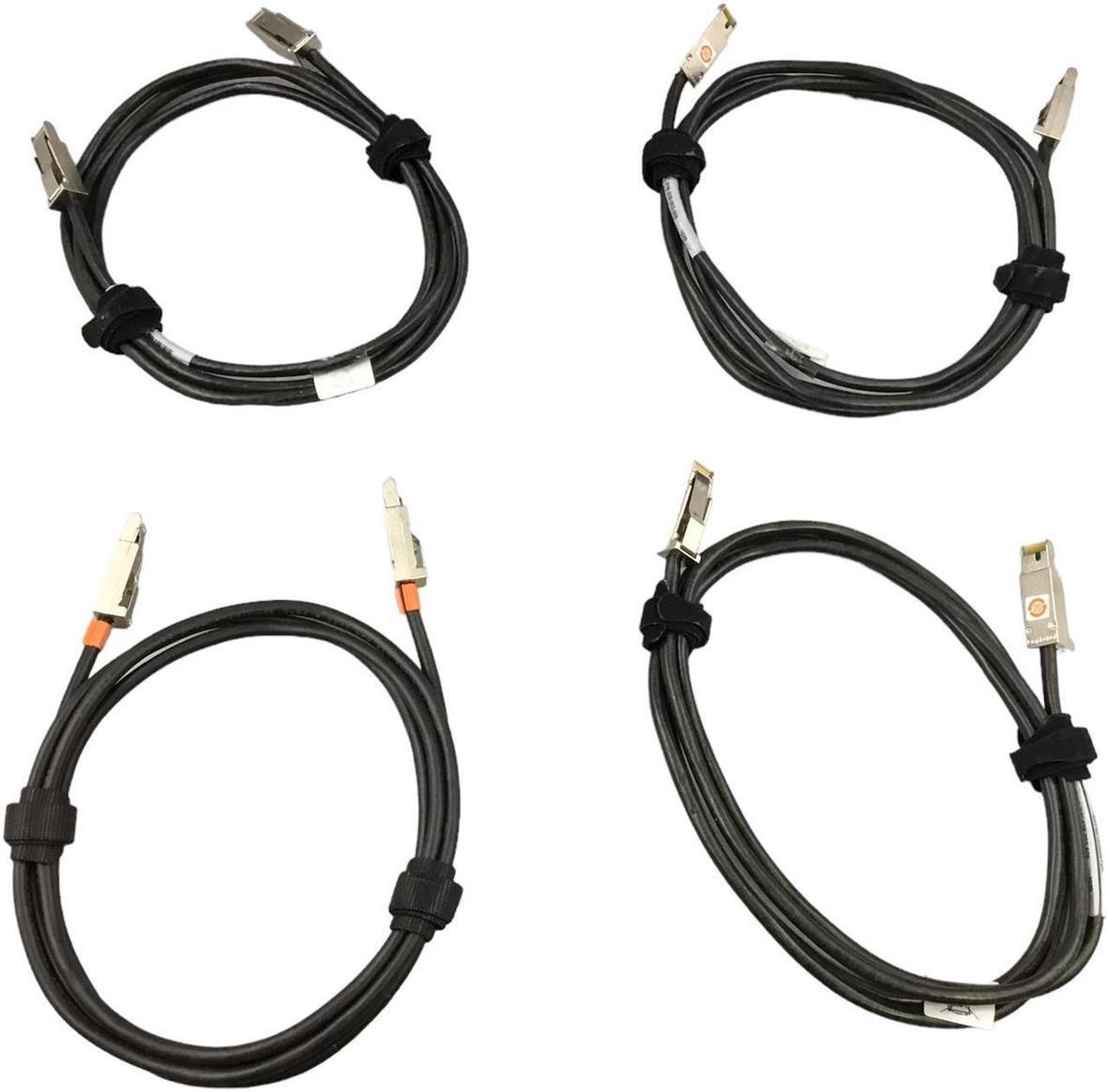 Main image of Lot of 4 EMC HSSDC Fiber Channel Cable SFP 2M 038-003-509