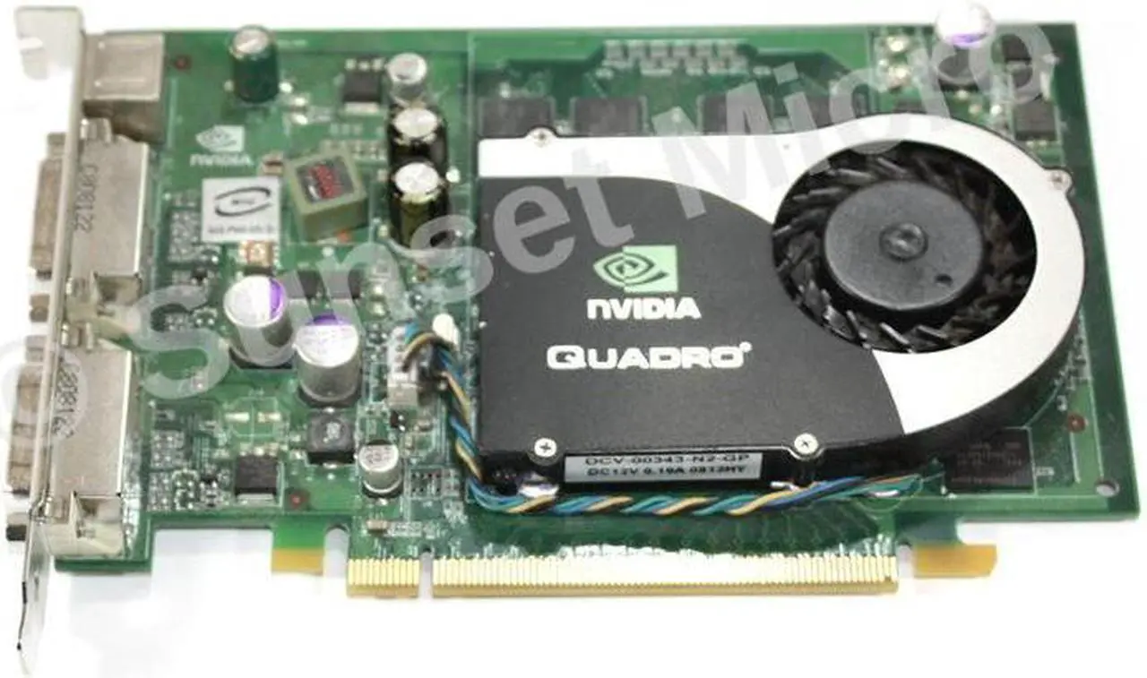 Main image of Dell Nvidia Quadro FX1700 512MB PCI Video Card 0RN034