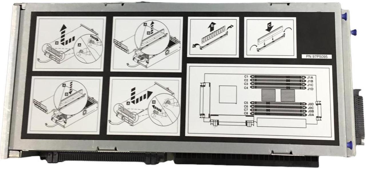 Alt view image 4 of 7 - IBM 2-Way CPU Module P39J4336 10N7108 97P5095 39J4658 23R0478