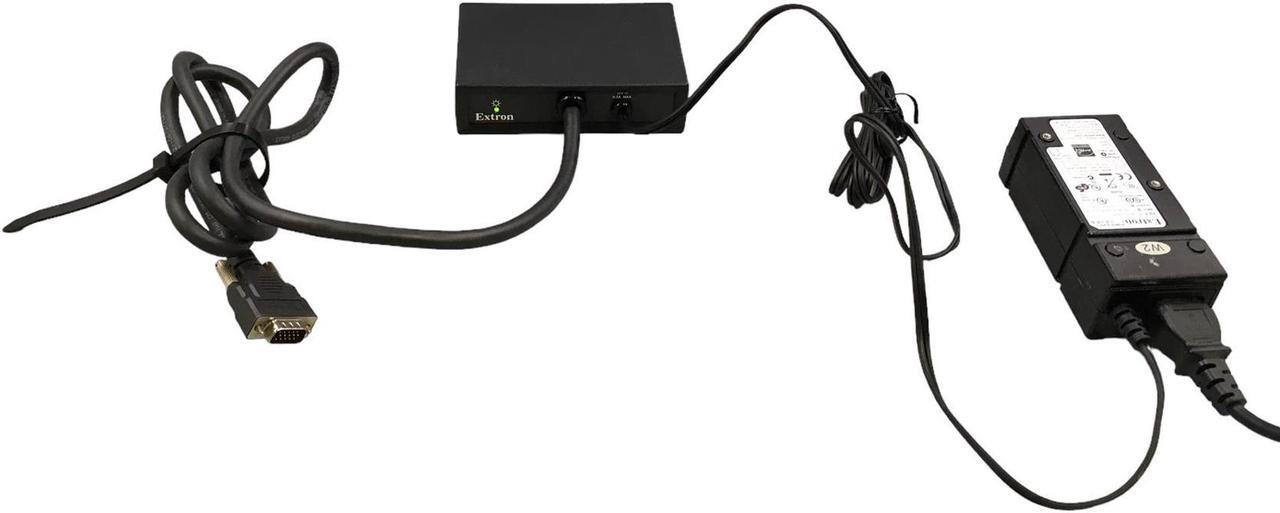 Alt view image 2 of 7 - Extron P/2 DA2 PLUS Dual Output VGA/DVI Distribution Amplifier Splitter Amp