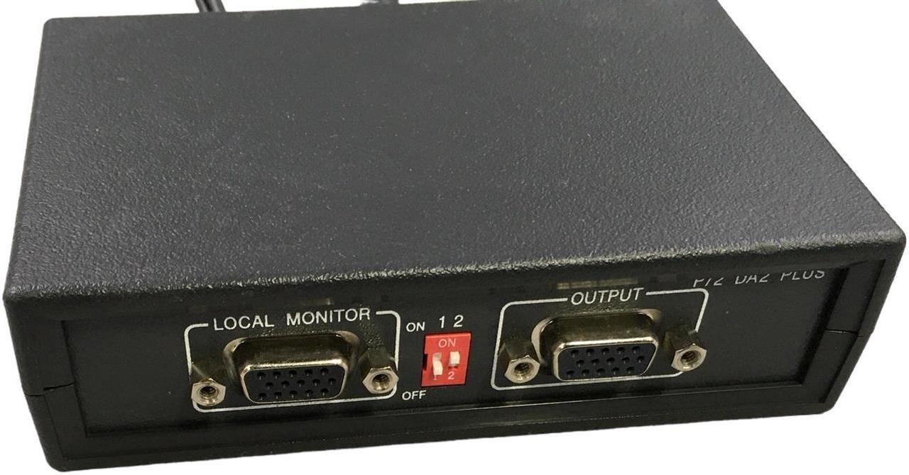 Alt view image 3 of 7 - Extron P/2 DA2 PLUS Dual Output VGA/DVI Distribution Amplifier Splitter Amp