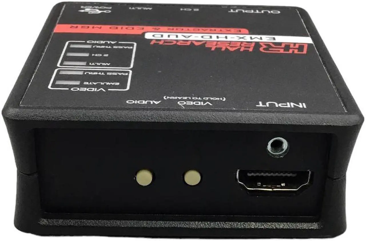 Alt view image 3 of 4 - Hall Research EMX-HD-AUD HDMI Audio Extractor