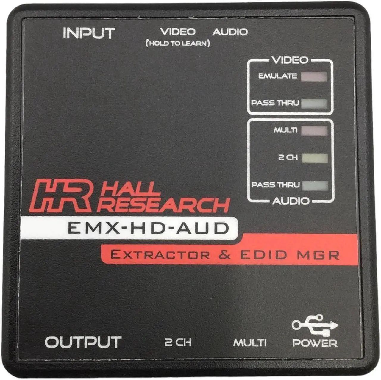 Alt view image 2 of 4 - Hall Research EMX-HD-AUD HDMI Audio Extractor