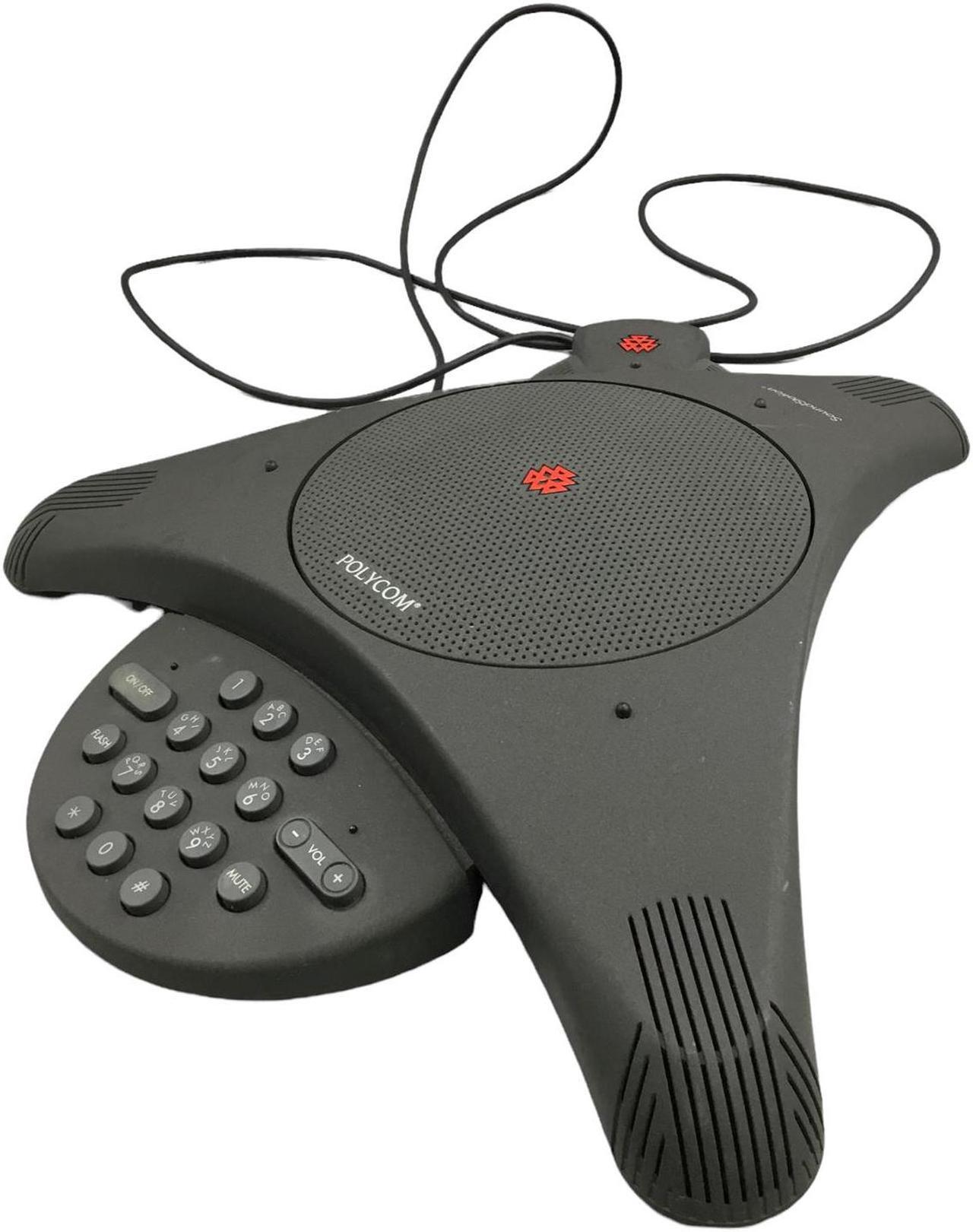 Alt view image 2 of 4 - Polycom SoundStation EX Conference System Phone W/ EX Microphone 2201-03309-001