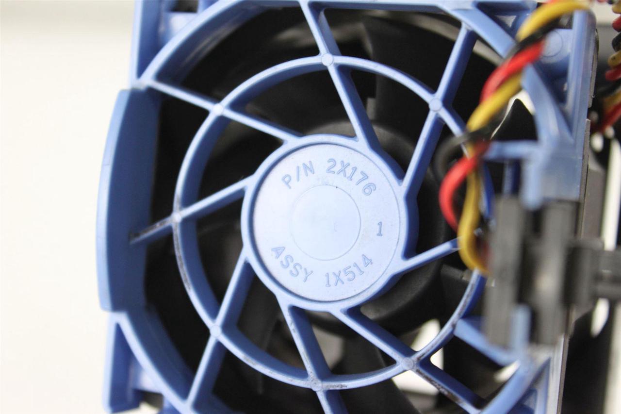 Alt view image 2 of 4 - Dell PowerEdge 850 Server Delta FFB0612EHE Dual Cooling Fan Assembly 4H824 2X176