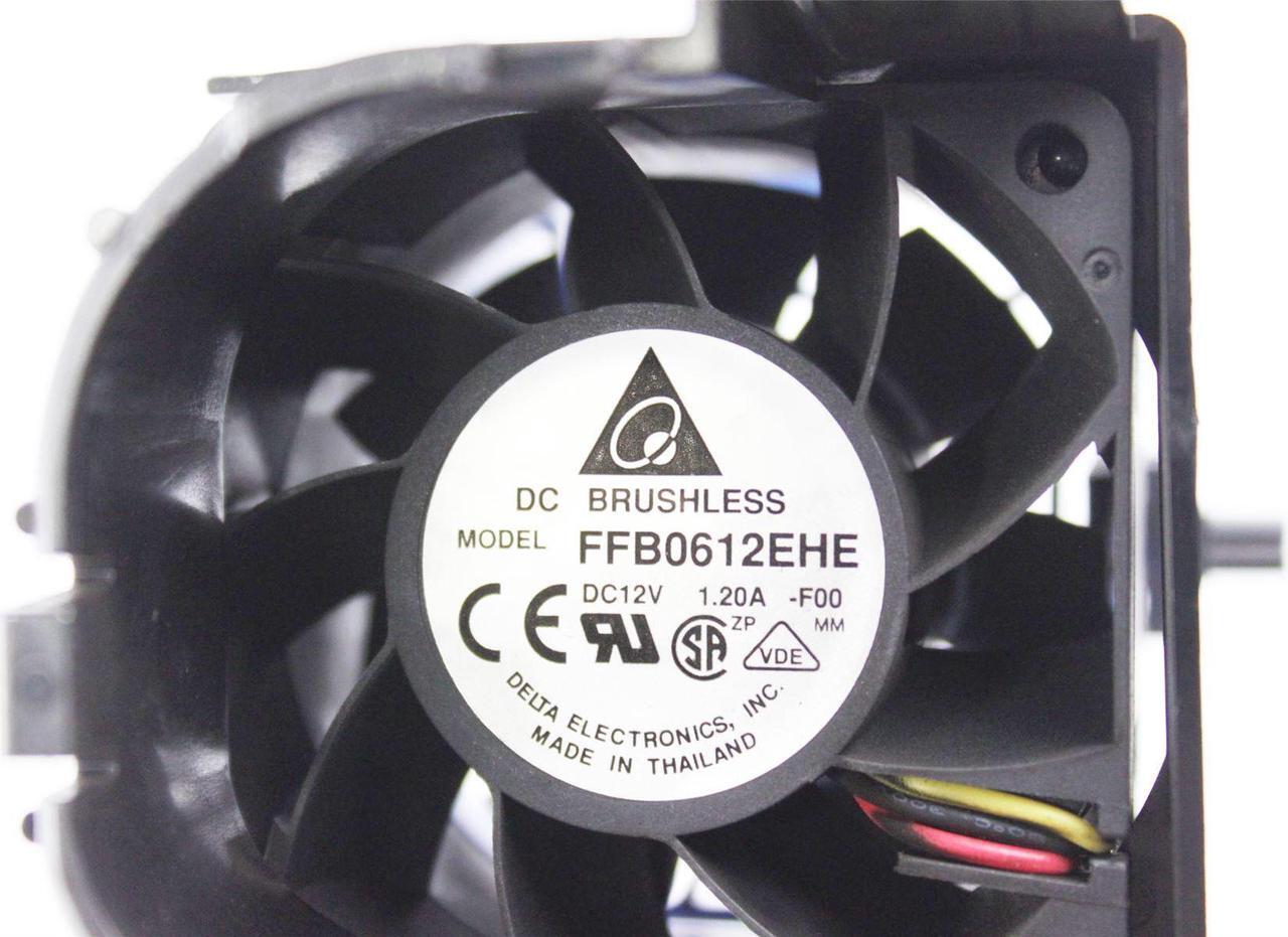 Alt view image 3 of 4 - Dell PowerEdge 850 Server Delta FFB0612EHE Dual Cooling Fan Assembly 4H824 2X176