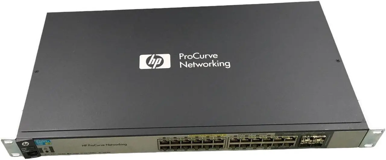 Alt view image 5 of 7 - HP ProCurve Networking J9299A 2520G-24-PoE 24 Port PoE Gigabit Switch