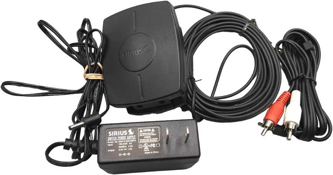 Alt view image 2 of 7 - Sirius Satellite Radio Antenna And power supply ,Audio Cable SUPH1 AS IS''