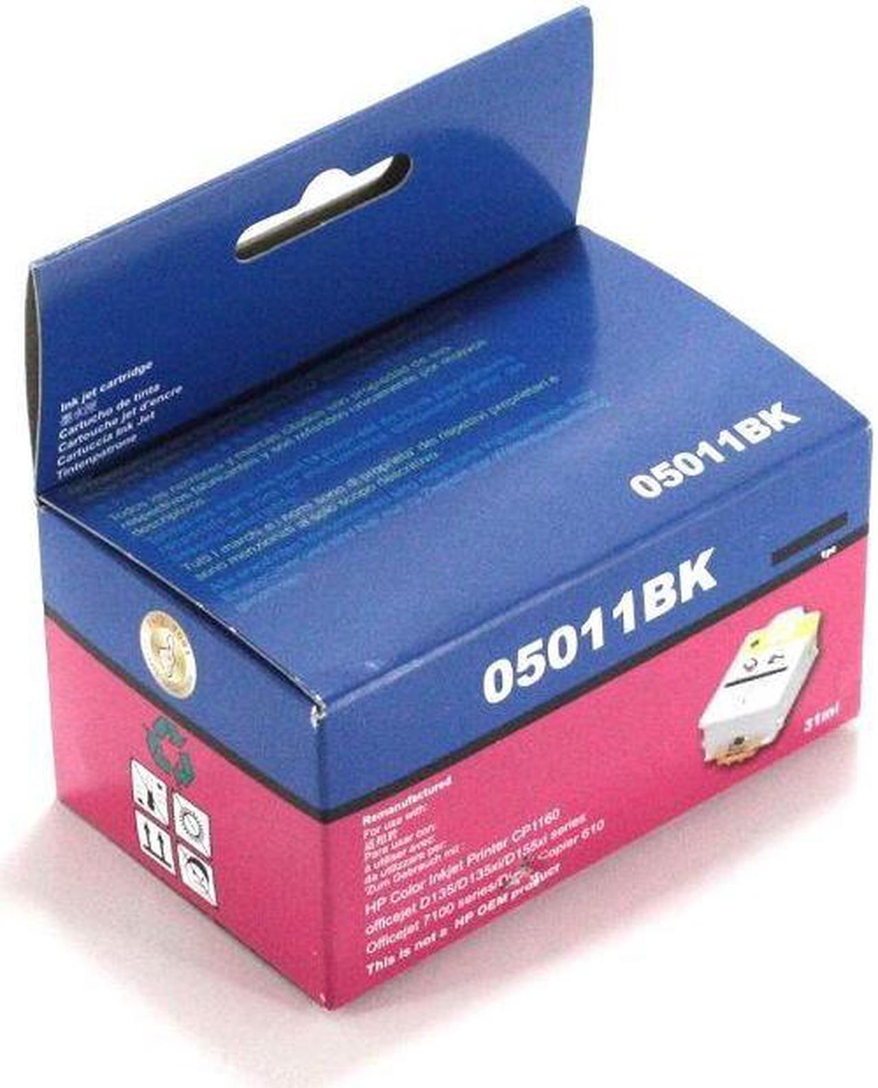 Alt view image 3 of 3 - Ink Refill Cartridge 05011BK For HP CP1160 and HP Officejet 7100 Series