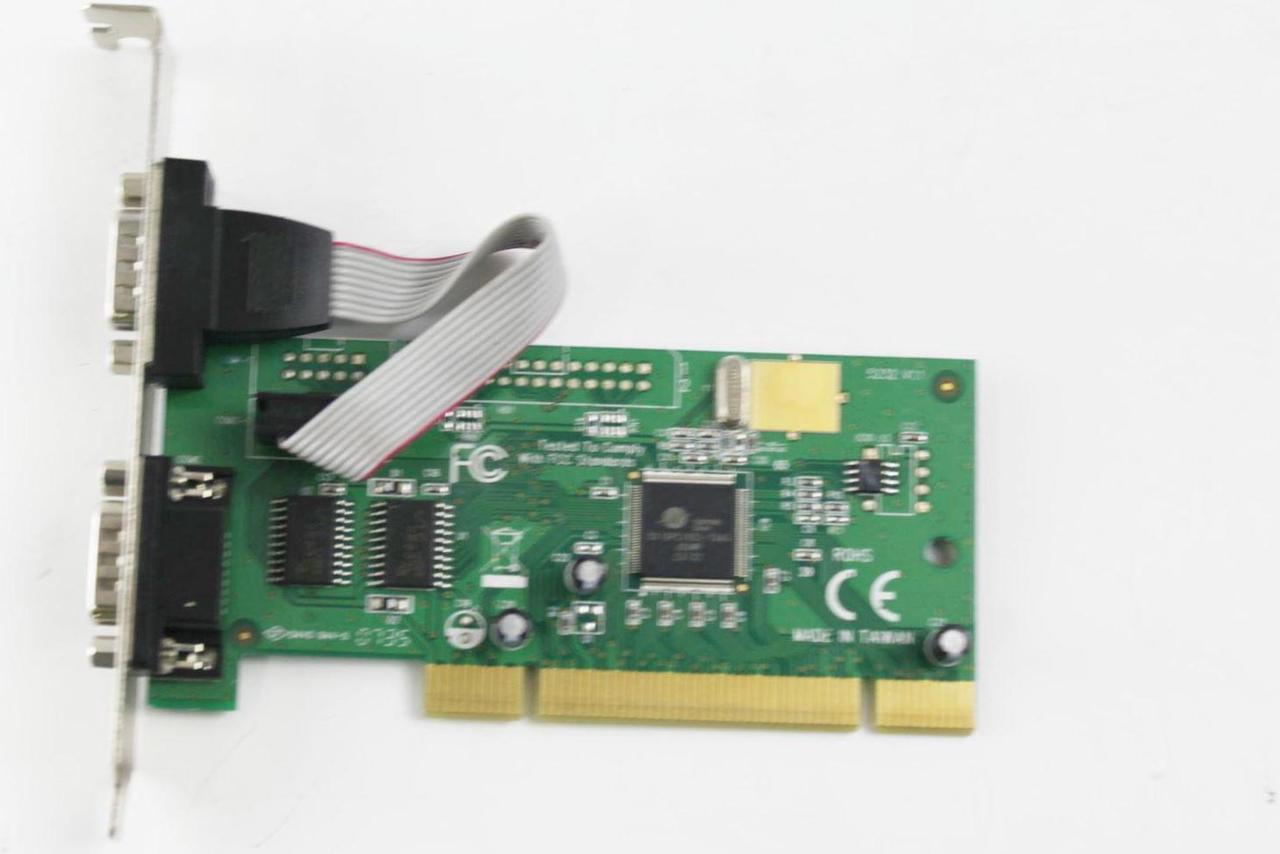 Alt view image 2 of 3 - Star-Tech 5232 V1.1 Dual RS-232 Serial Port High Profile PCI Adapter Card WMI2007018300
