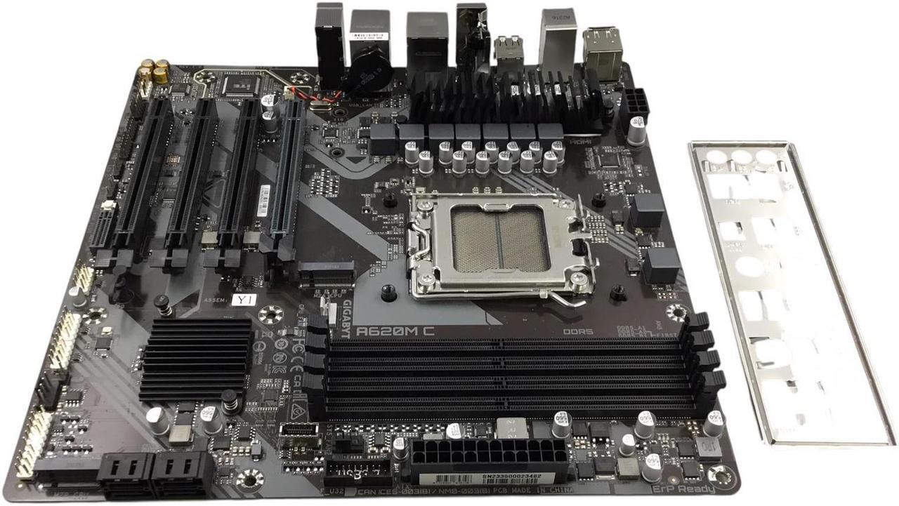 Main image of GIGABYTE A620M C DDR5 Socket AM5 w/Shield, Motherboard