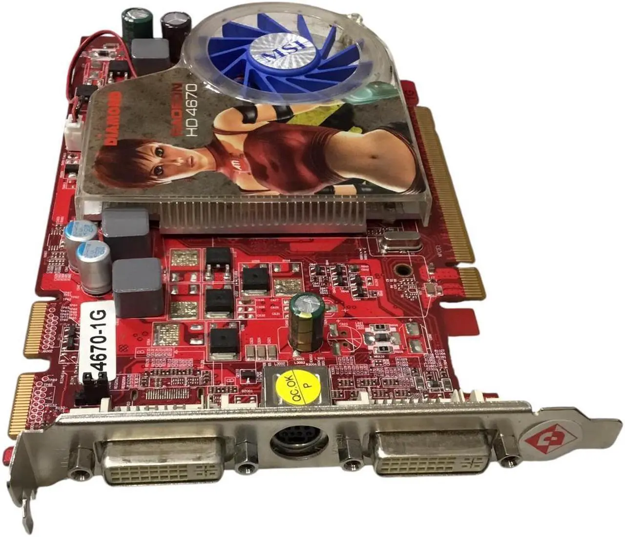 Alt view image 6 of 7 - ATI Radeon Diamond HD 4670 B666 Video Card - 1GB DDR3