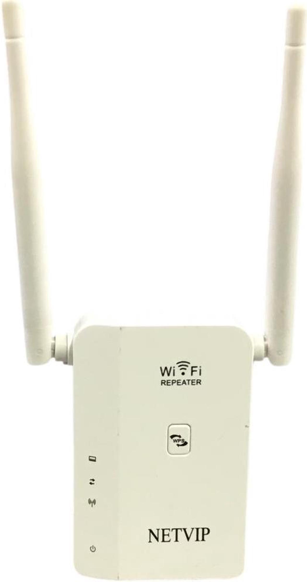 Alt view image 2 of 7 - NETVIP WiFi Repeater 192.168.10.1 white