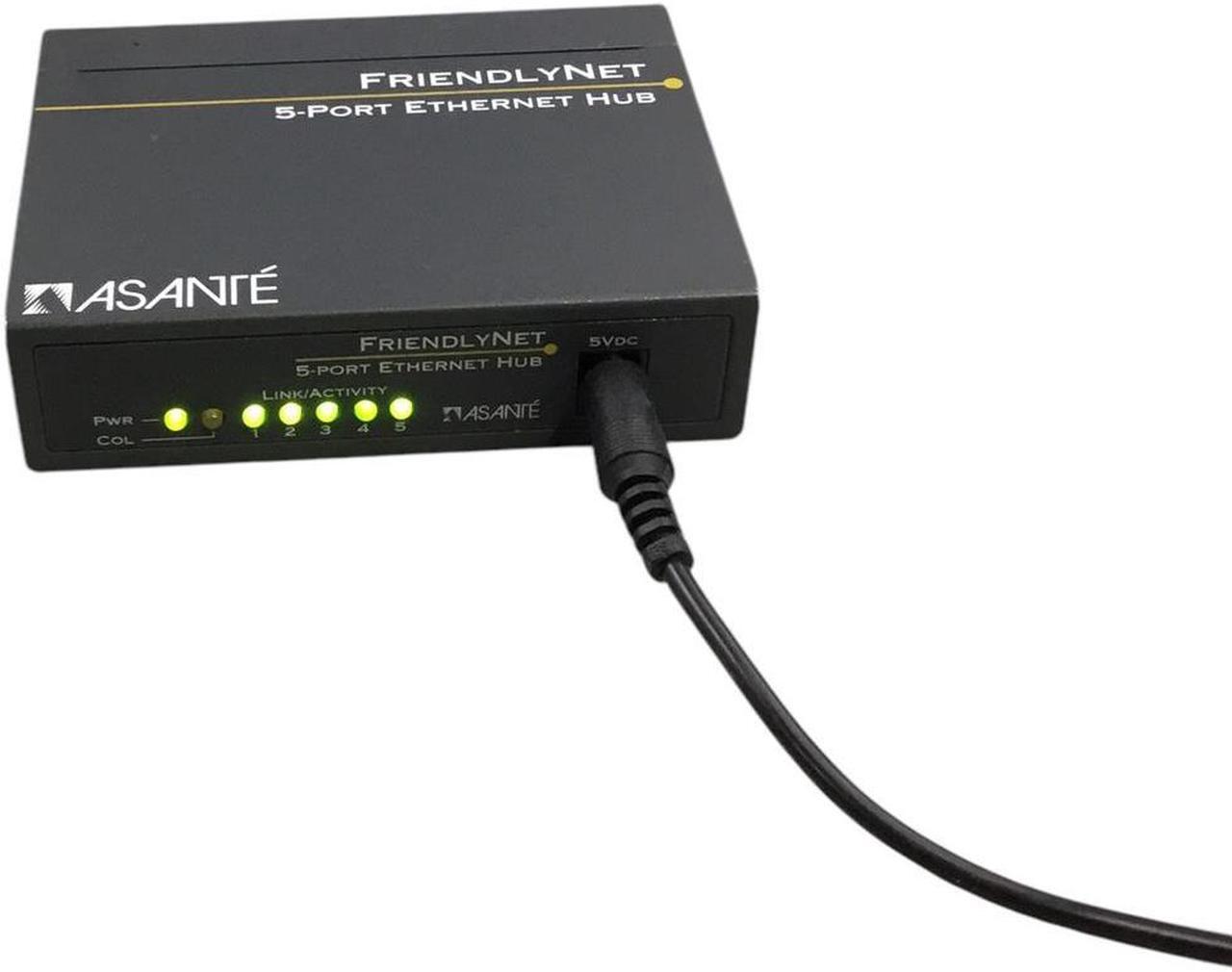 Main image of Asante FriendlyNET FH10T5 5-Port Ethernet HUB w/o Adapter