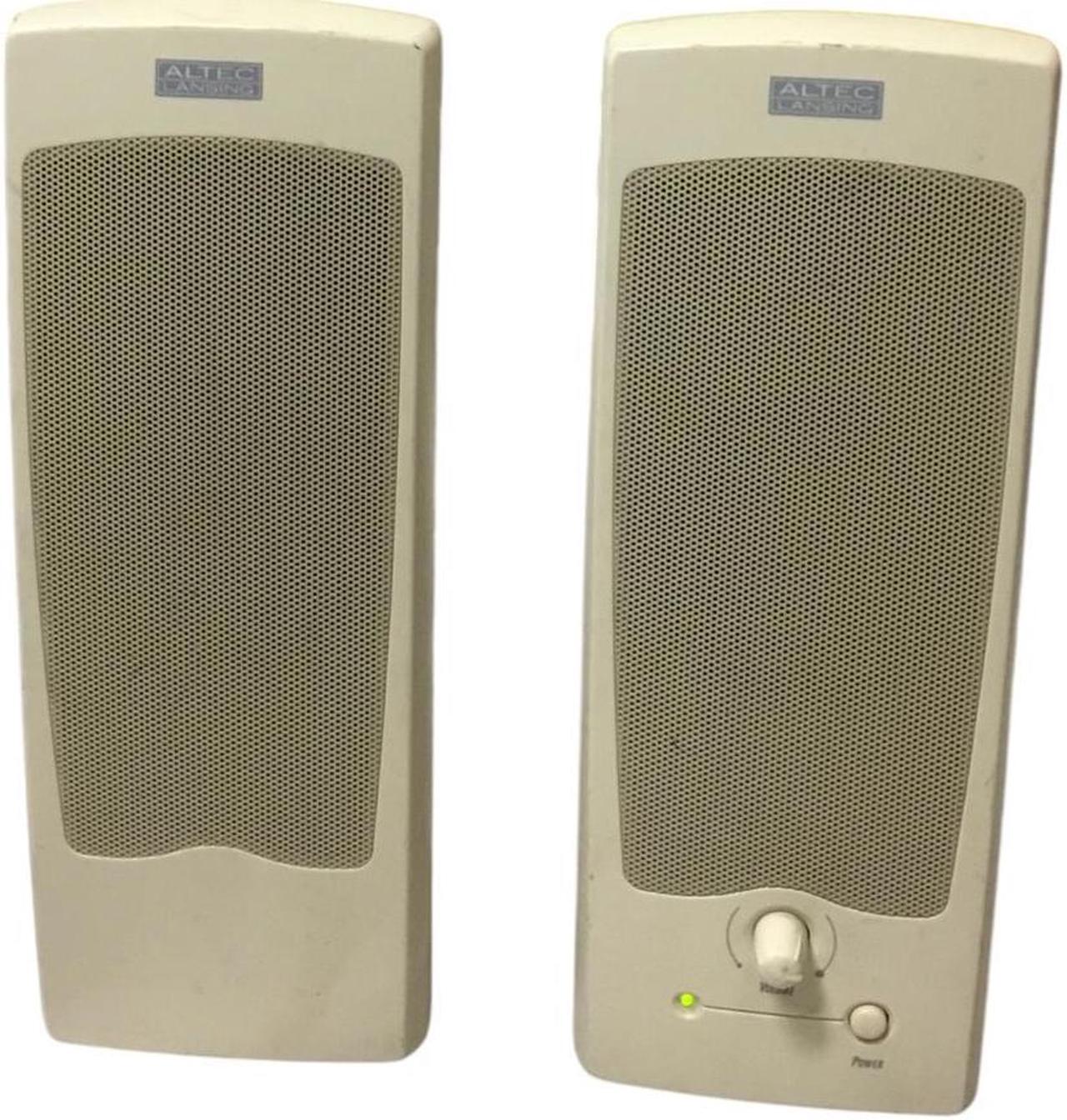 Alt view image 2 of 3 - ALTEC Lansing Speakers ACS22 Multimedia Computer System Wired Powered "Tested"