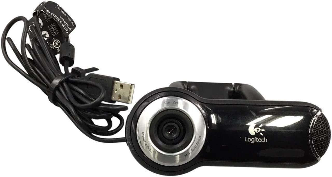 Main image of Logitech Quick Cam Pro 9000 Webcam V-UBM46 860-000109 Carl Zeiss Lens USB