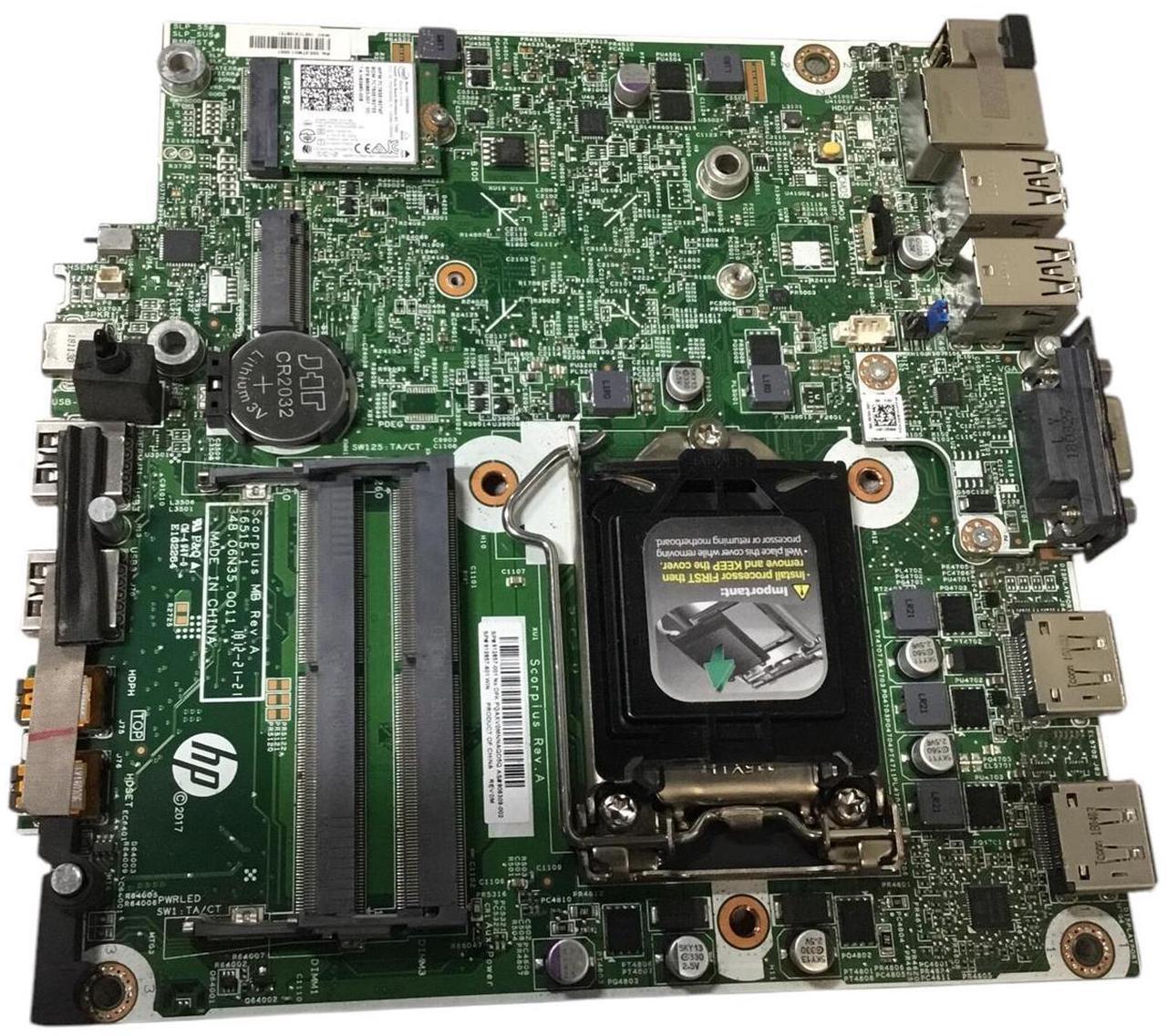 Main image of HP ProDesk 600 G3 DM 912857-001 Desktop Motherboard