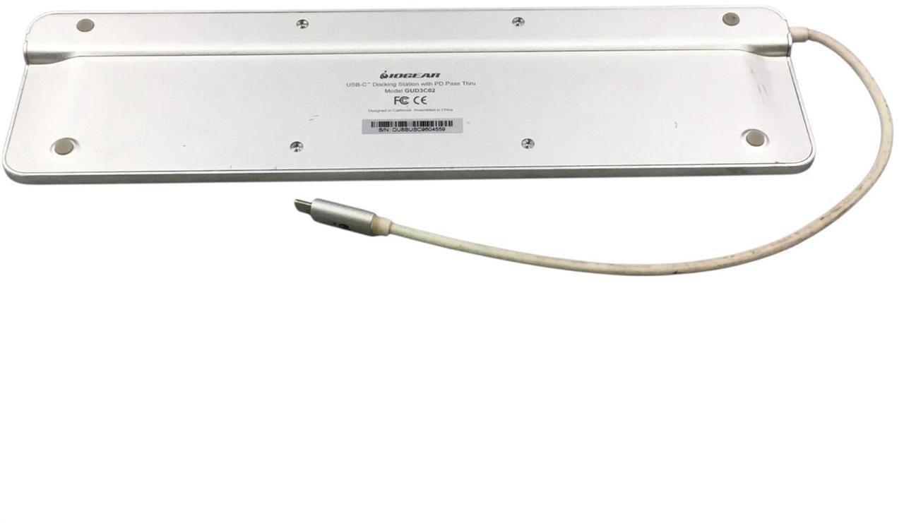 Alt view image 6 of 7 - IOGEAR GUD3C02 USB-C Docking Station With PD Pass Thru - Model GUD3C02