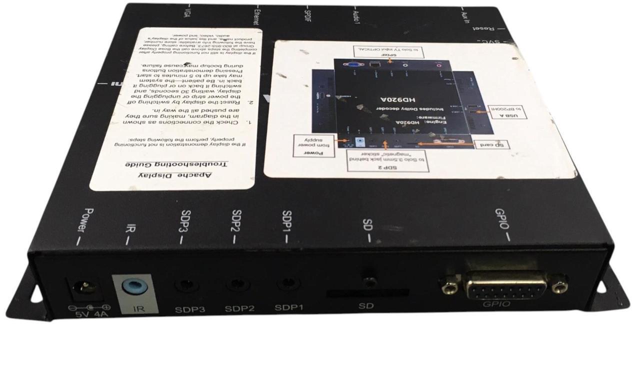 Alt view image 4 of 5 - BrightSign HD920A Black 5 Volts Digital Signage Display Media Player Device Only