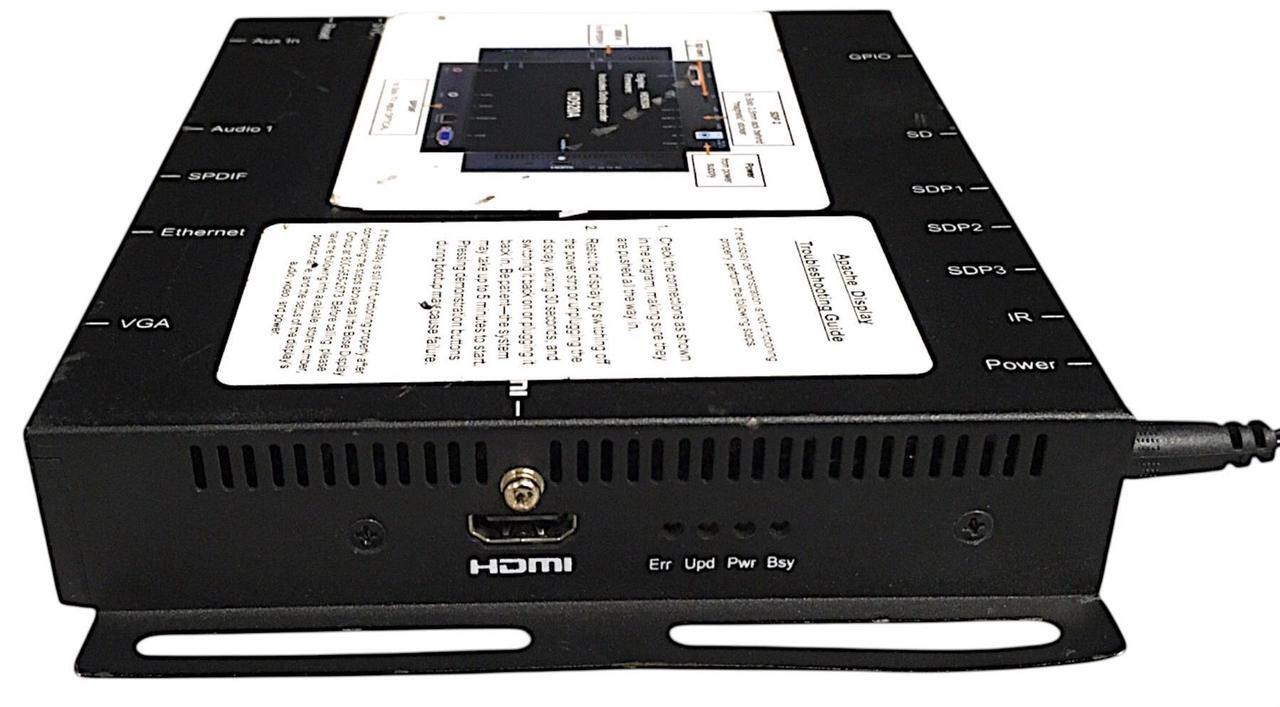 Alt view image 3 of 5 - BrightSign HD920A Black 5 Volts Digital Signage Display Media Player Device Only