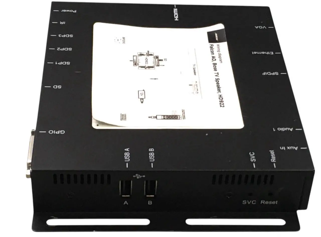 Alt view image 4 of 7 - BrightSign HD Digital Sign Controller HD922 Media Player SD USB HDMI No Adapter