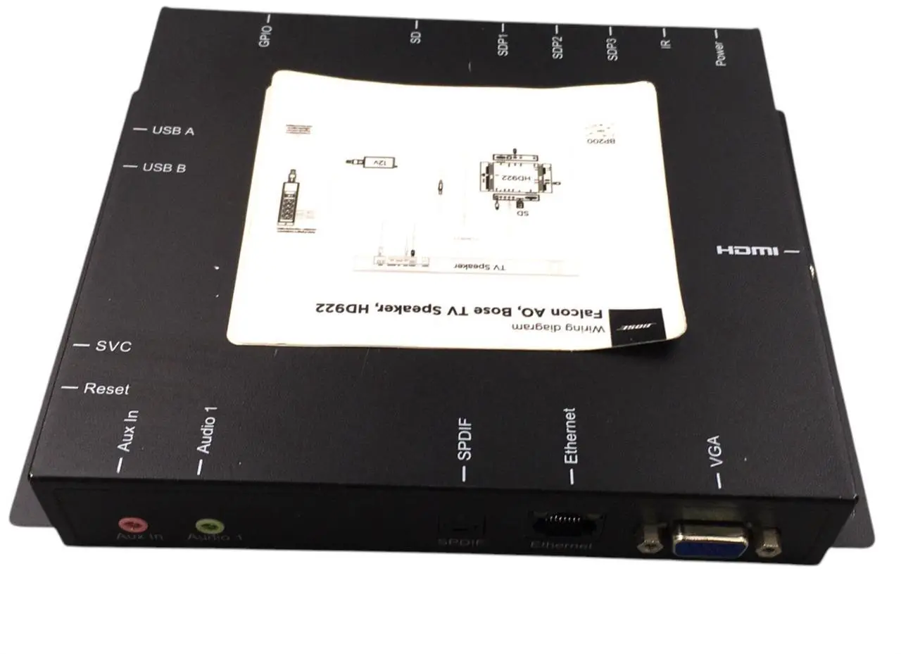 Alt view image 2 of 7 - BrightSign HD Digital Sign Controller HD922 Media Player SD USB HDMI No Adapter
