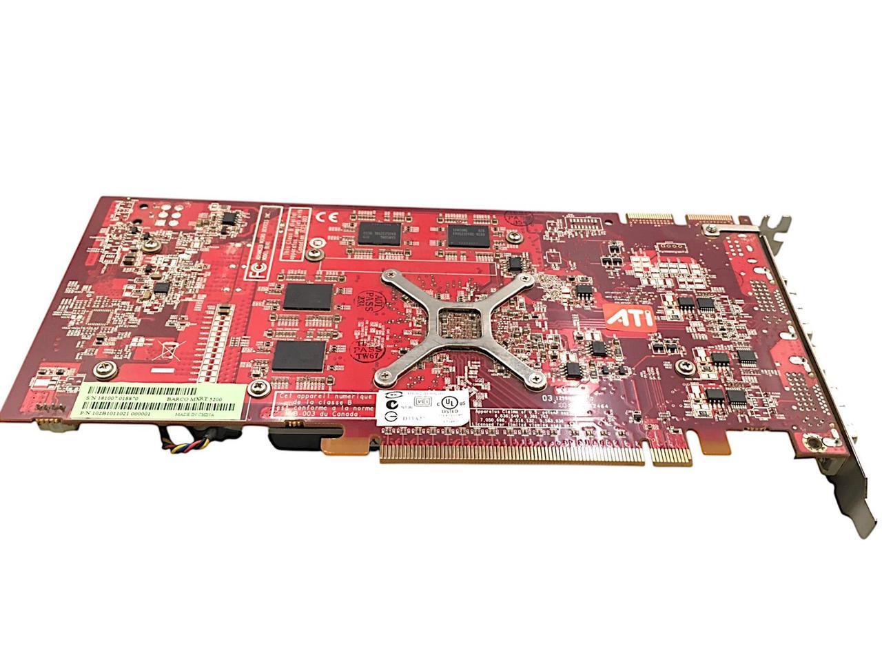 Alt view image 4 of 7 - ATi FireGL Barco MXRT-5200 512MB GPU GDDR4