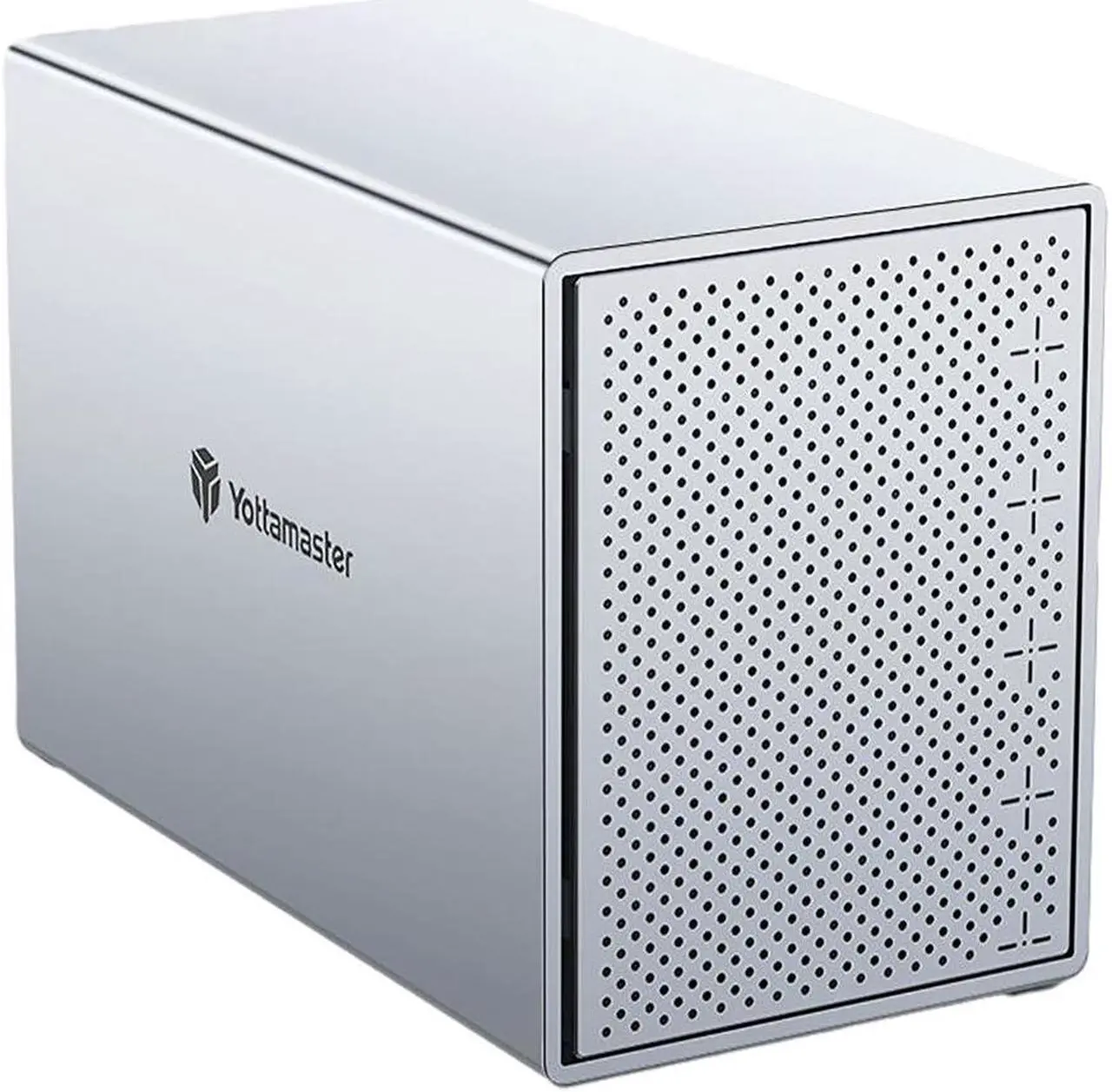 Yottamaster Bay RAID Hard Drive Enclosure, Aluminum Type C Bay