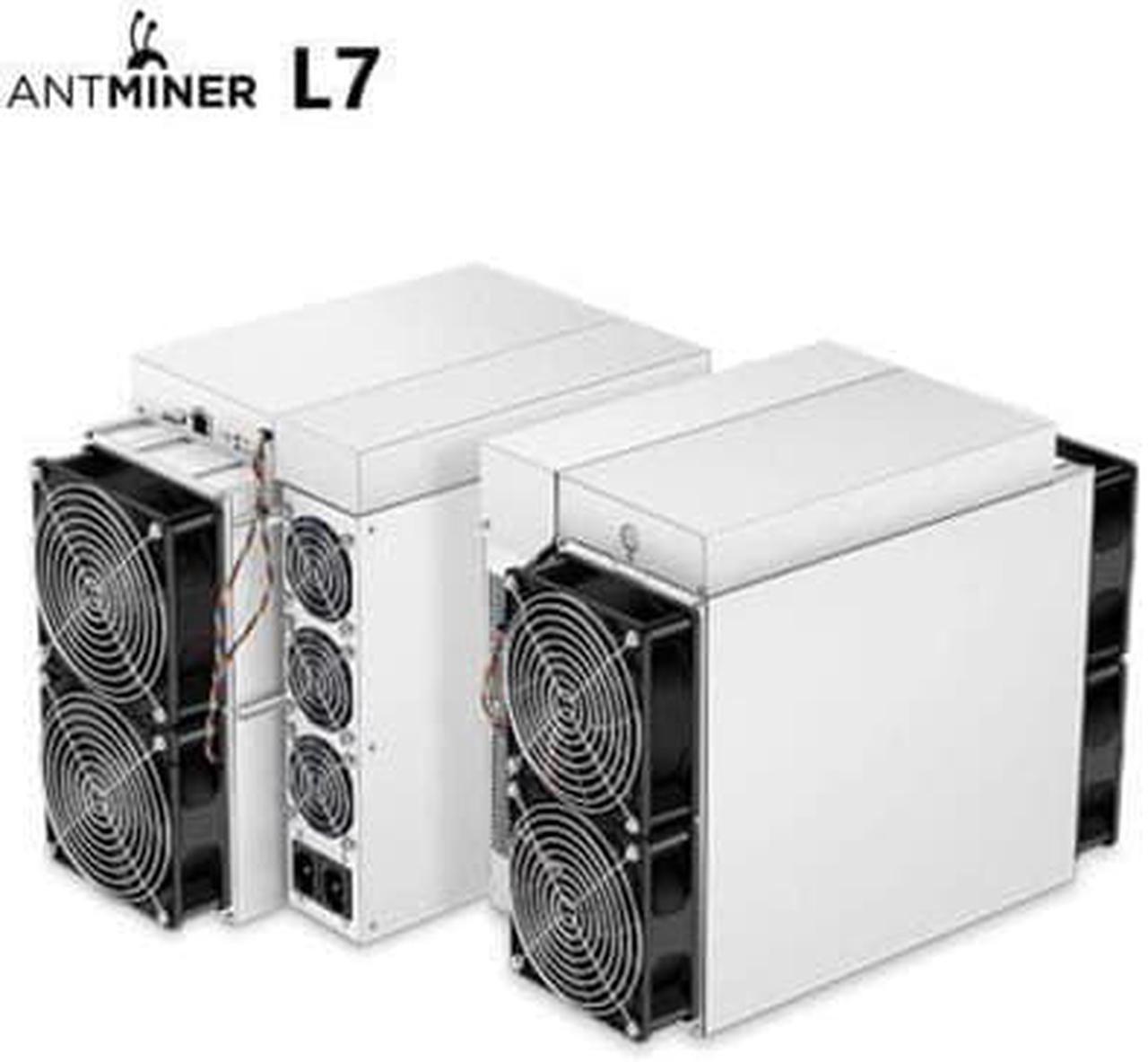 Antminer L7 8300Mh/s in stock Mining Scrypt algorithm LTC Miner Machine LTC Hashrate King Doge Miner