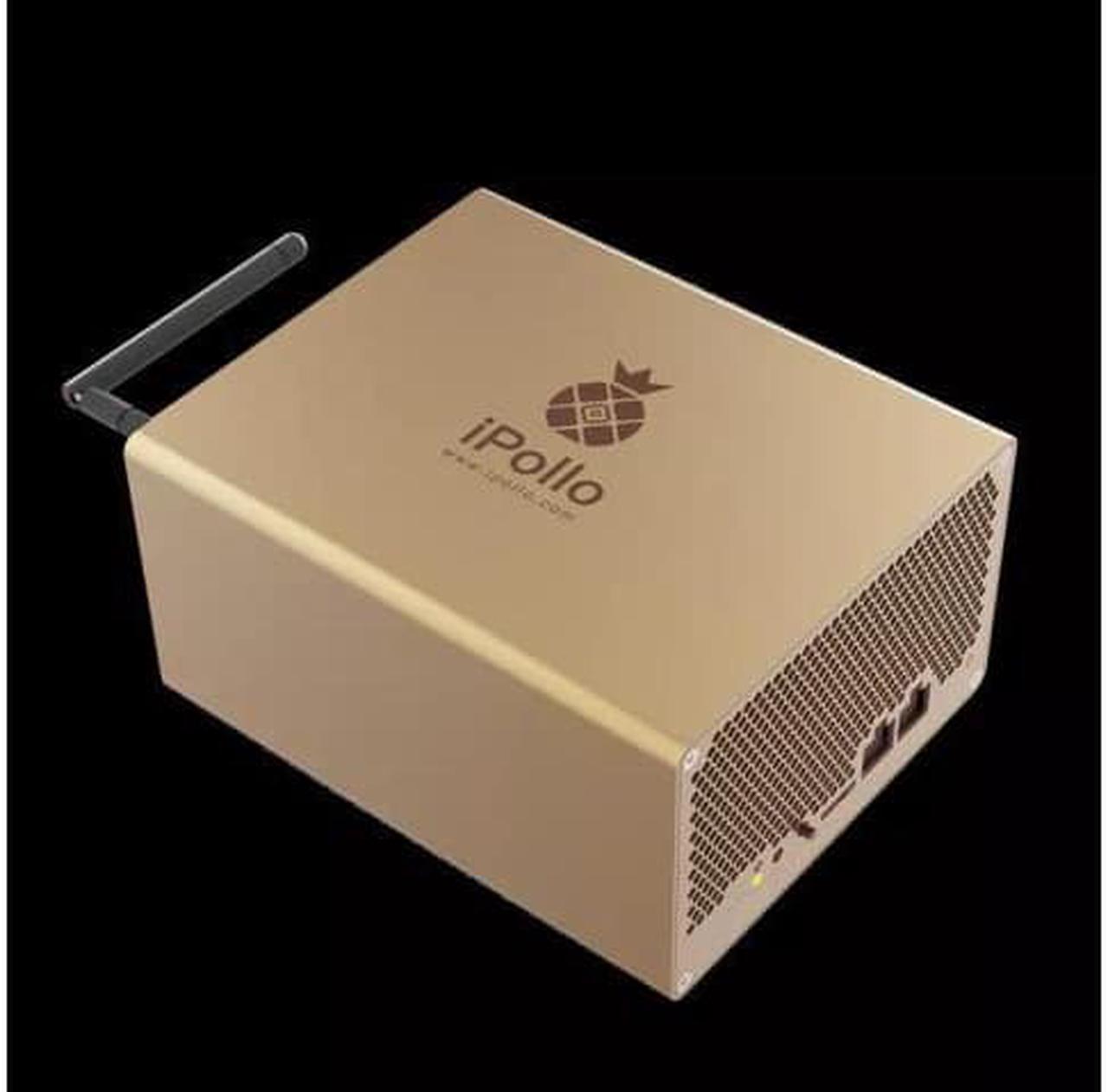 iPollo V1 Mini ETH Miner Hashrate: 300MH/s ±10% Power Consumation: 224W±10% ETH Miner With PSU