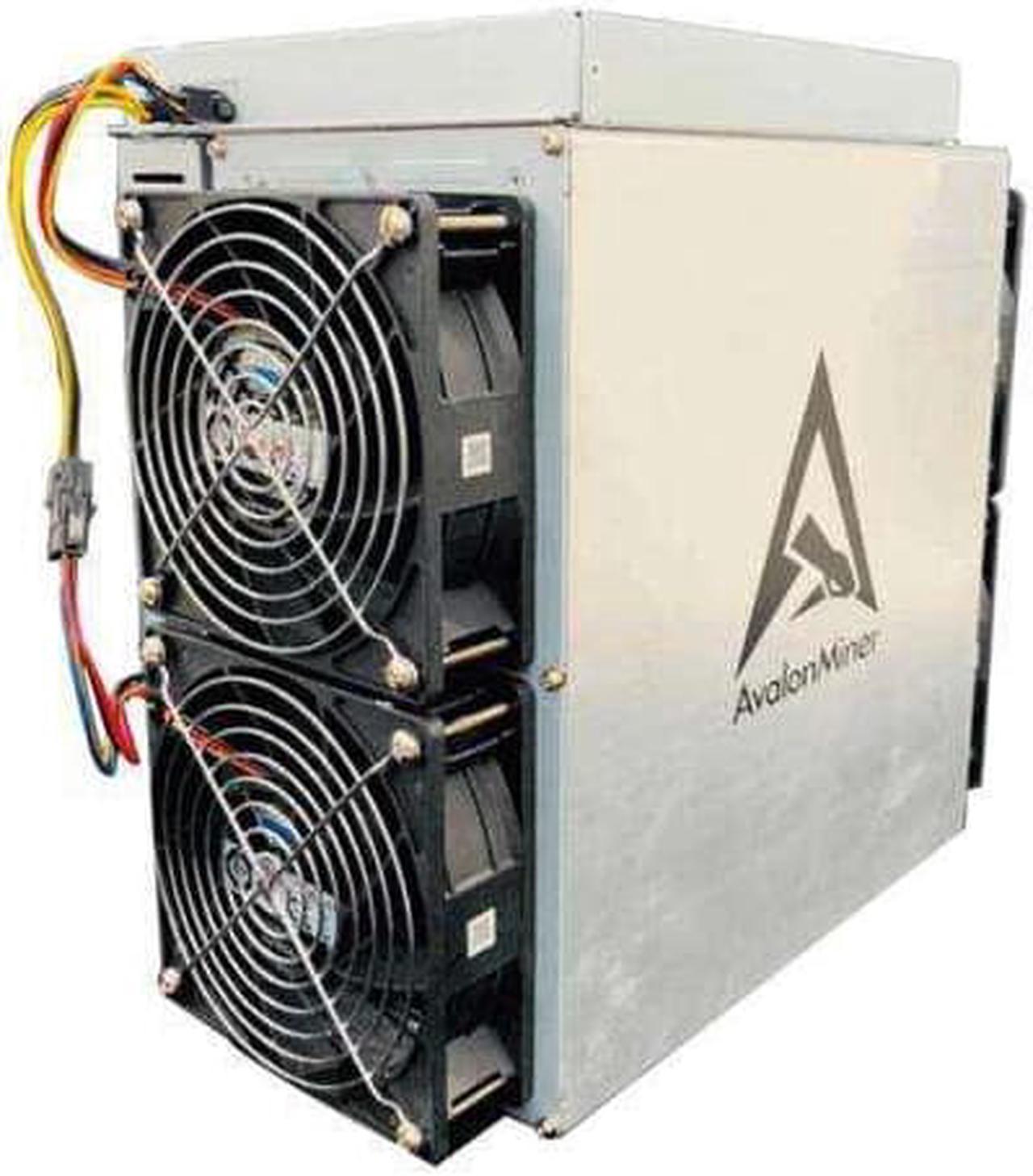 Blockchain Bitcoin ASIC miner Canaan Avalonminer 1246 93Th/s 3420W PSU Included