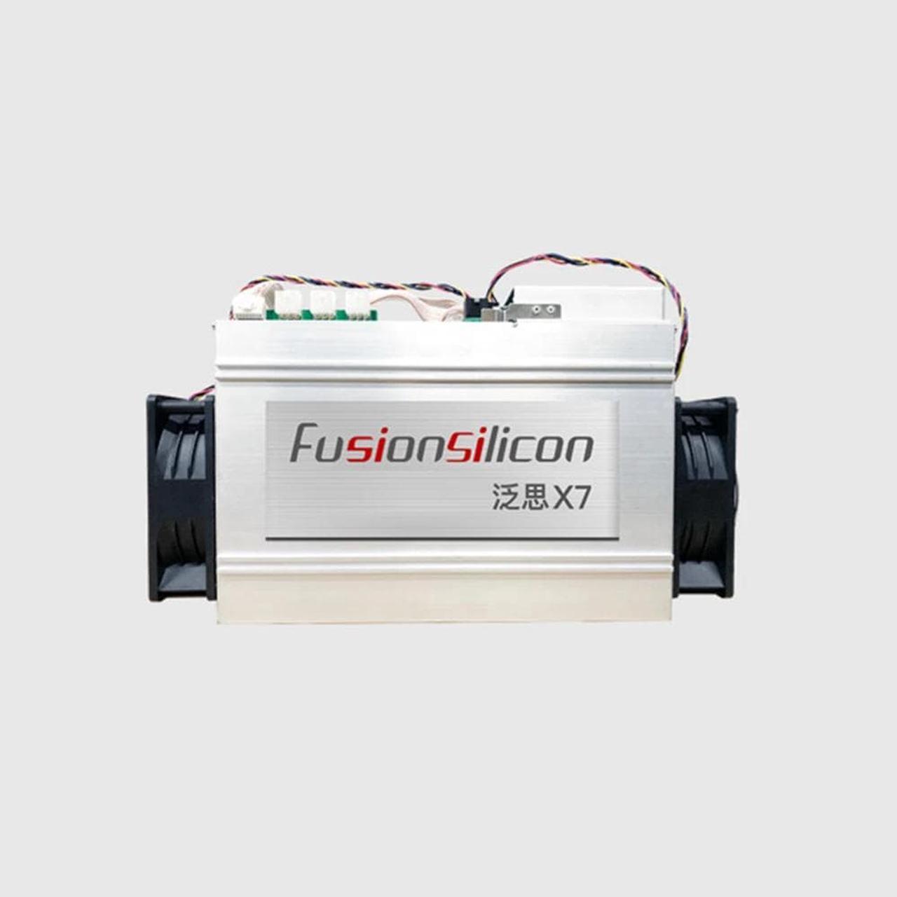 FusionSilicon X7 262Gh/s Asic miner Dash Crypto Mining Power Consumption 1420W With Power Supply