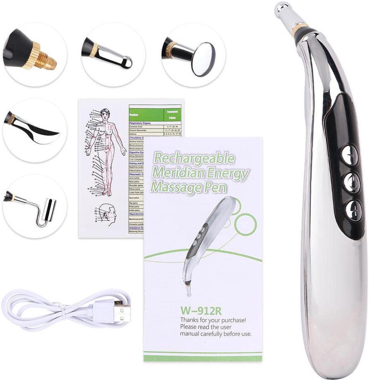 TAKROL-912R New Massage Pen Electronic Acupuncture Point Therapy Device Home Vibration Massage Instrument