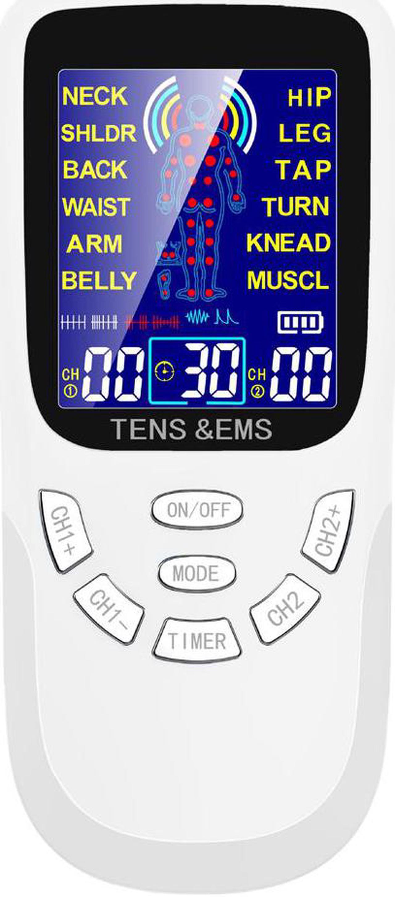 TAKROL T-105 12-Mode Meridian Physiotherapy Device Multifunctional Acupuncture Point Acupuncture and Pulse Device Mini Physiotherapy Massager