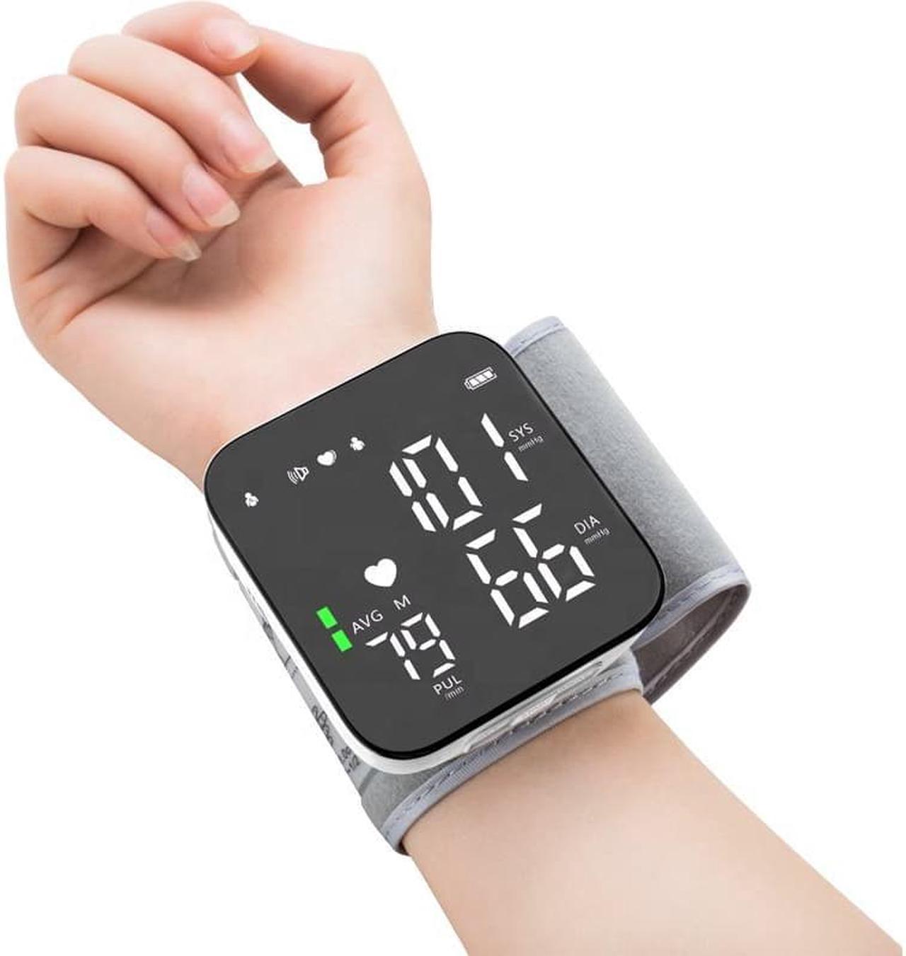 TAKROL W188 Wrist Blood Pressure Monitor Automatic Blood Pressure Kit Bp Cuff Wrist Cuff Tensiometer Profesional Heart Rate Monitor