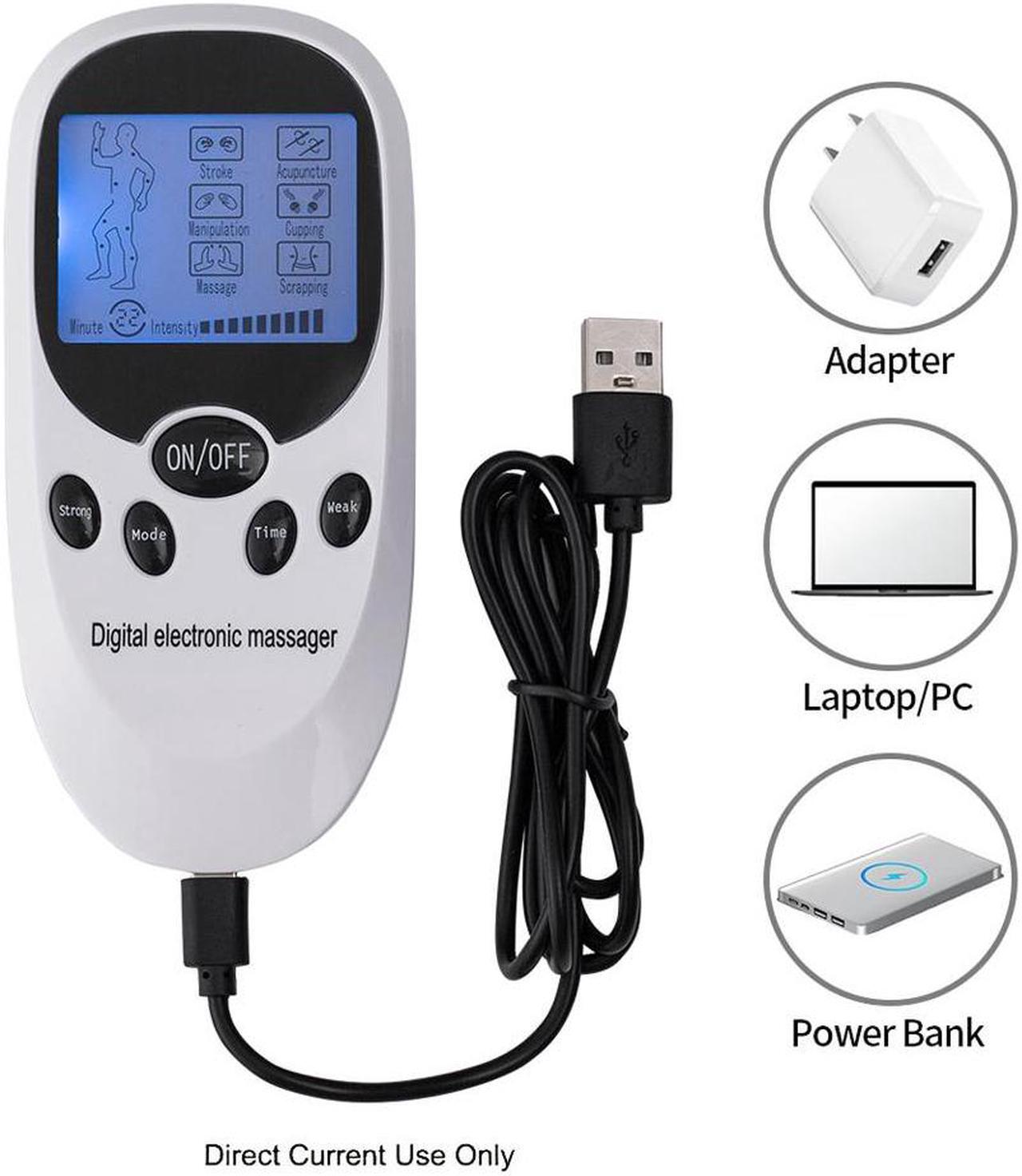 Alt view image 5 of 7 - TAKROL TKL-1088 EMS Electric Muscle Massager Muscle Stimulator 6 Modes Tens Unit Machine Meridian Physiotherapy Pulse Prostate Body Massager