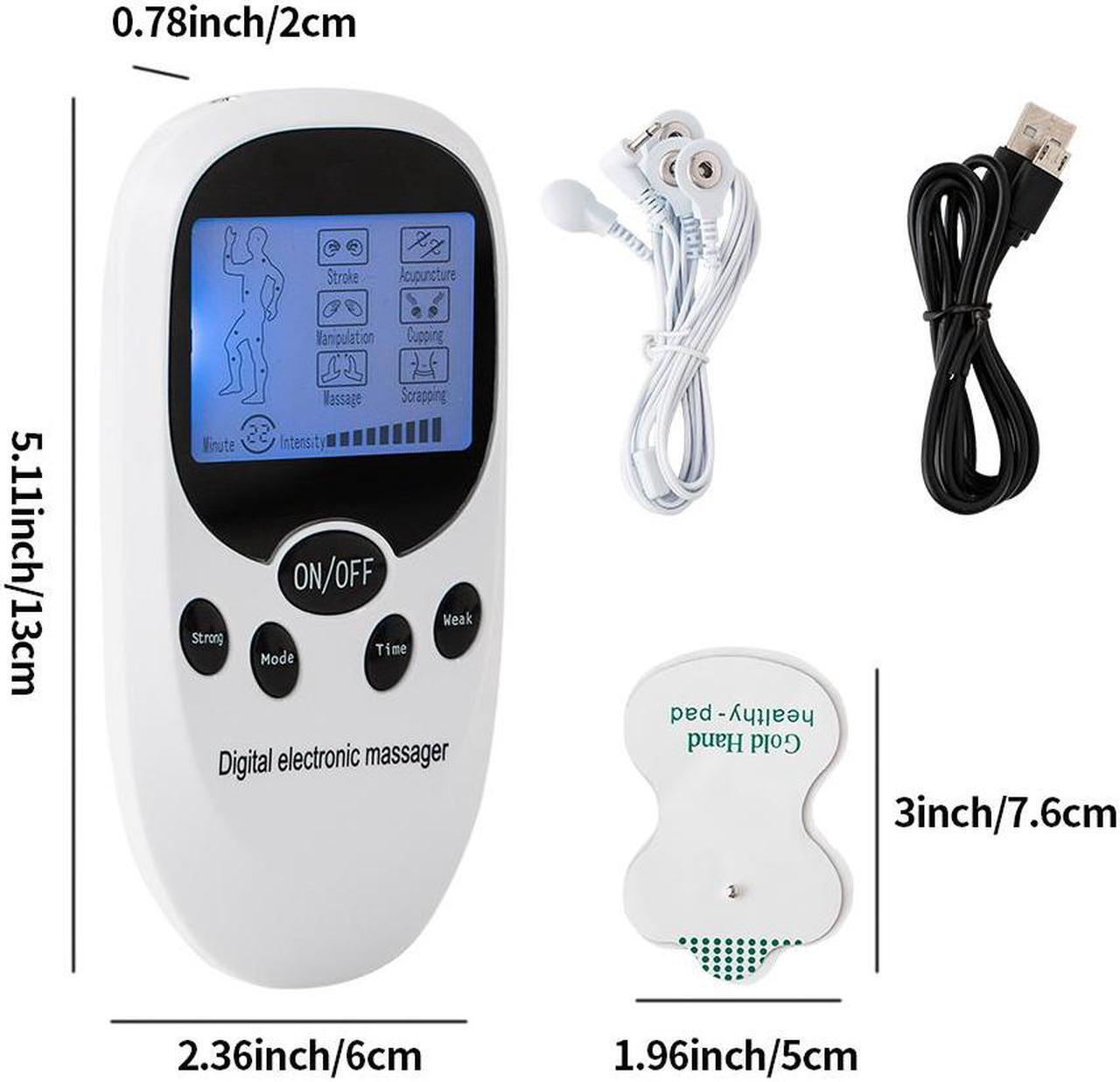 Alt view image 2 of 7 - TAKROL TKL-1088 EMS Electric Muscle Massager Muscle Stimulator 6 Modes Tens Unit Machine Meridian Physiotherapy Pulse Prostate Body Massager