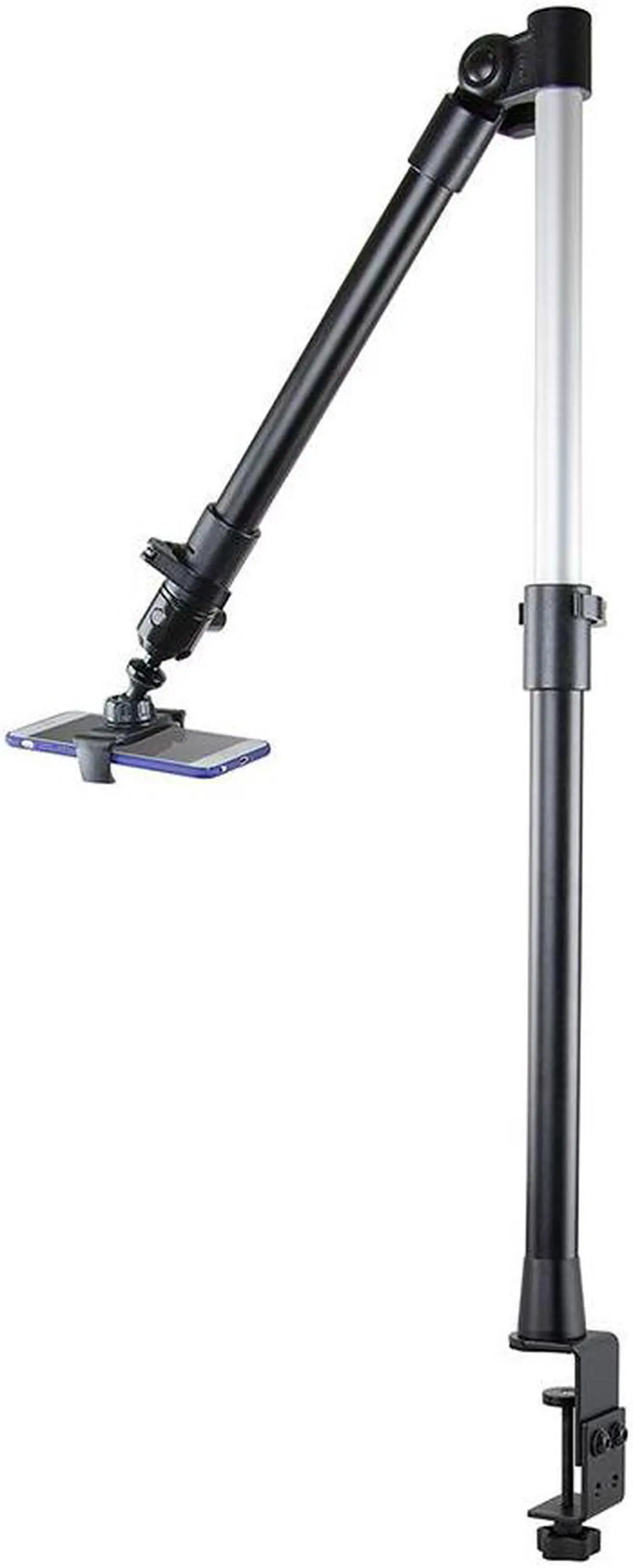 Alt view image 5 of 7 - Arkon Mounts DSLRTABMG5 - Clamp Stand for DSLR Camera, Tablet, or Phone