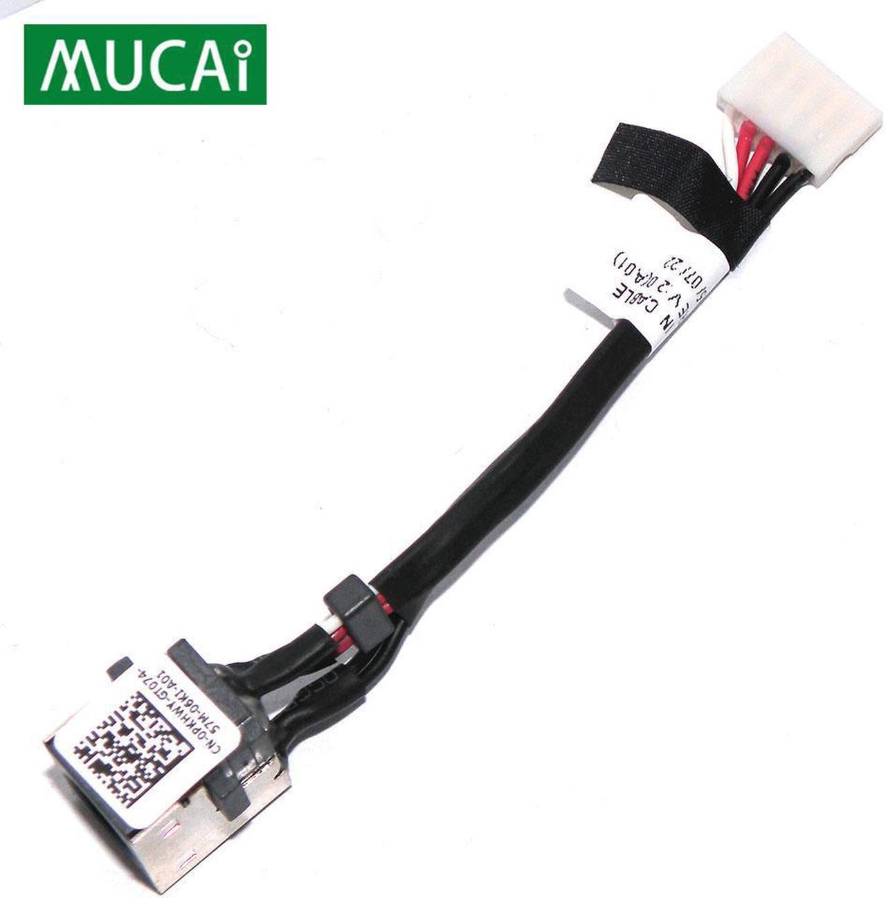 DC Power Jack with cable For Dell Latitude E5550 precision 3510 laptop DC-IN Flex Cable 0PKHWY DC30100Q000