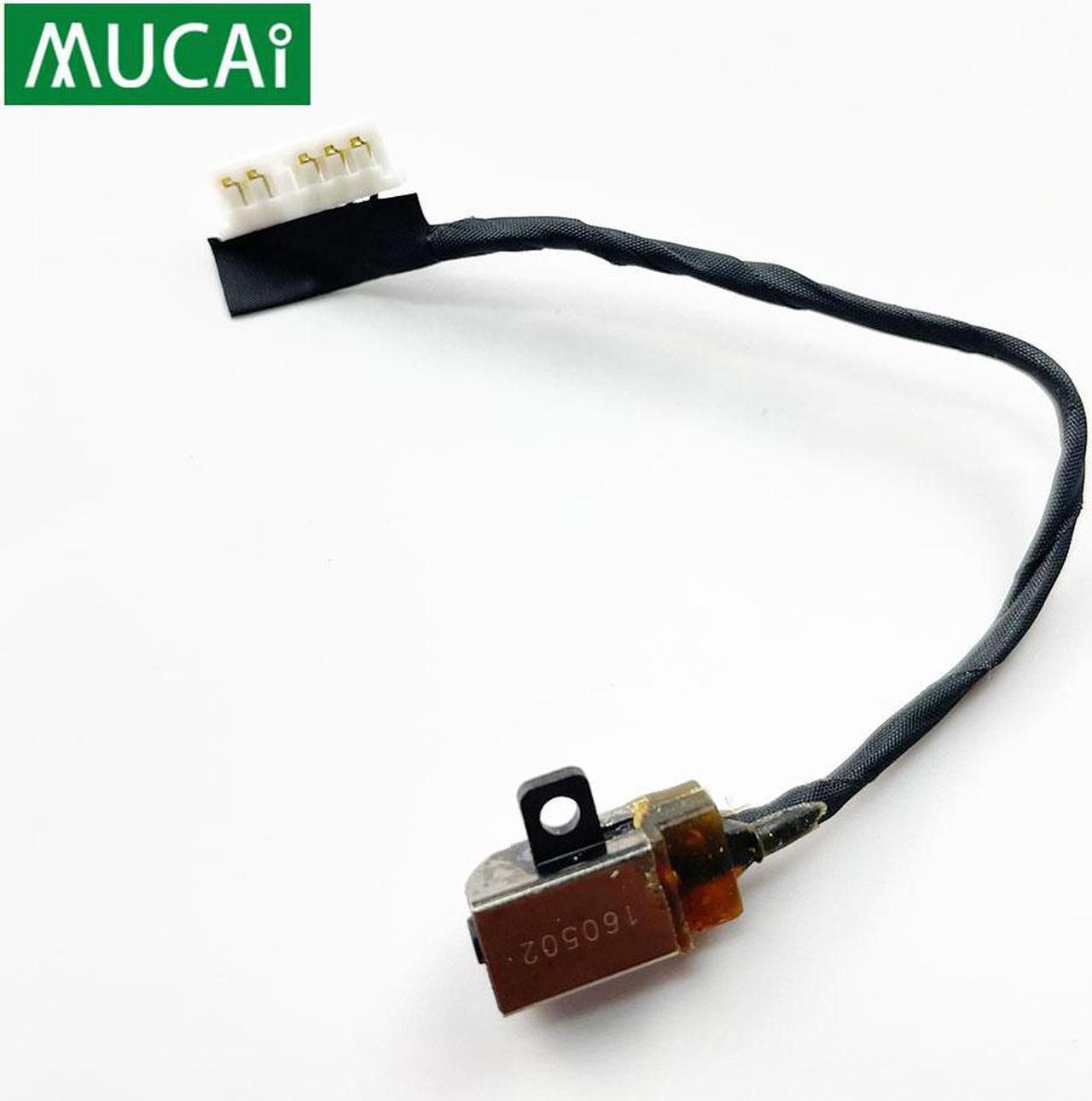 DC Power Jack with cable For Dell Inspiron 15 5570 5575 17 5770 P75F laptop DC-IN Flex Cable 02K7X2 DC301011B00