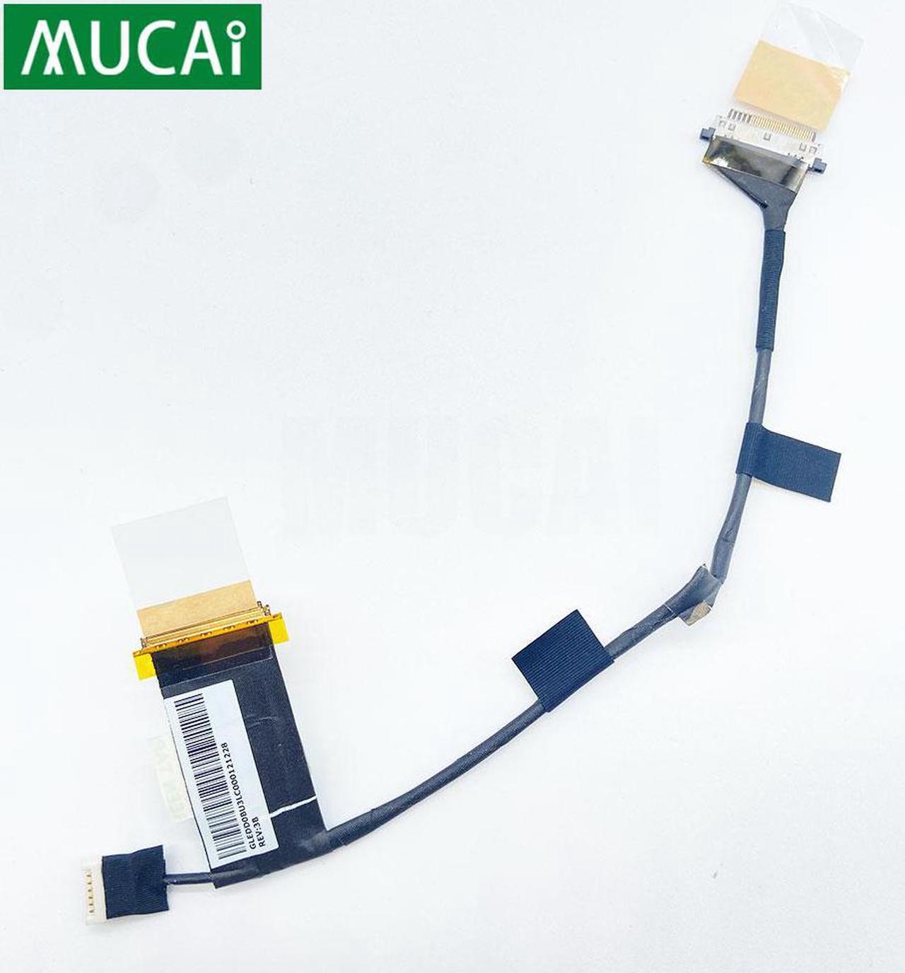 Video screen Flex cable For TOSHIBA SATELLITE T130 T135D T131 T132 T135 laptop LCD LED Display Ribbon Camera cable DD0BU3LC000