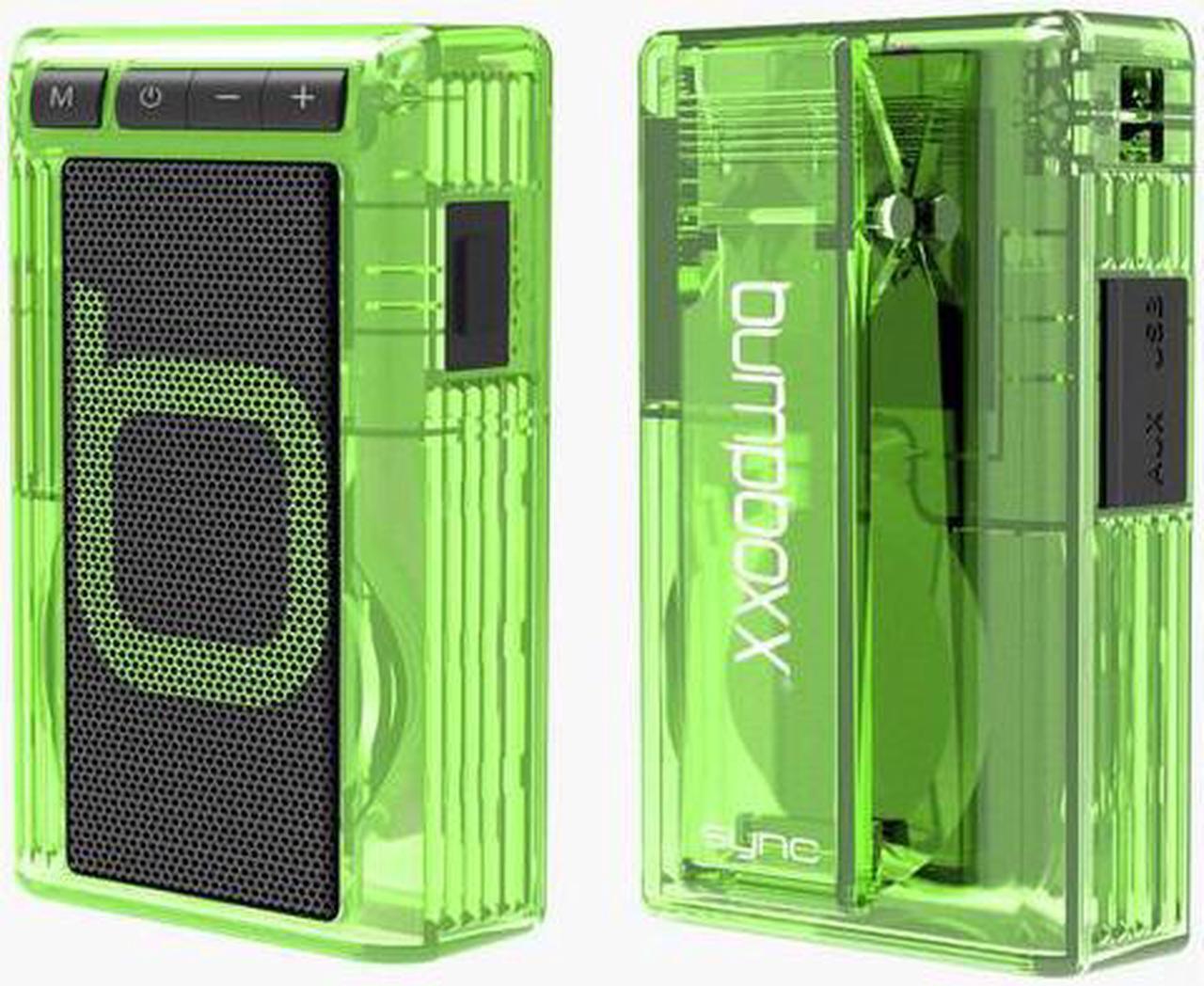 Main image of Bumpboxx Retro Pager Beeper Portable Bluetooth Speaker in Clear Green
