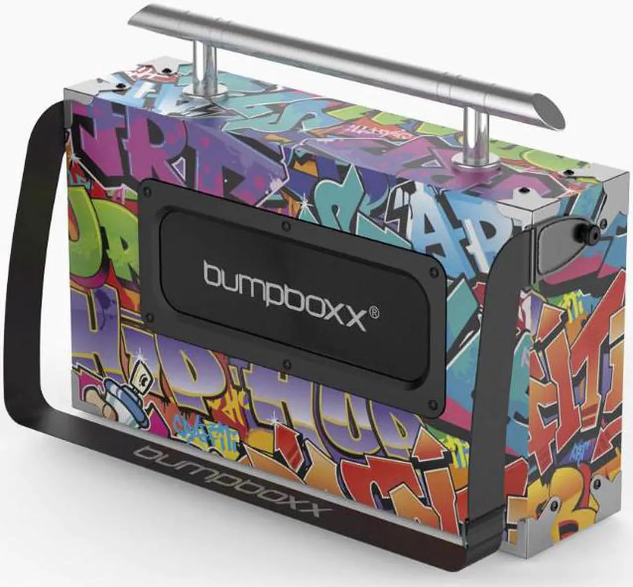 Alt view image 2 of 3 - Bumpboxx Ultra Bluetooth Boombox in NYC Graffiti