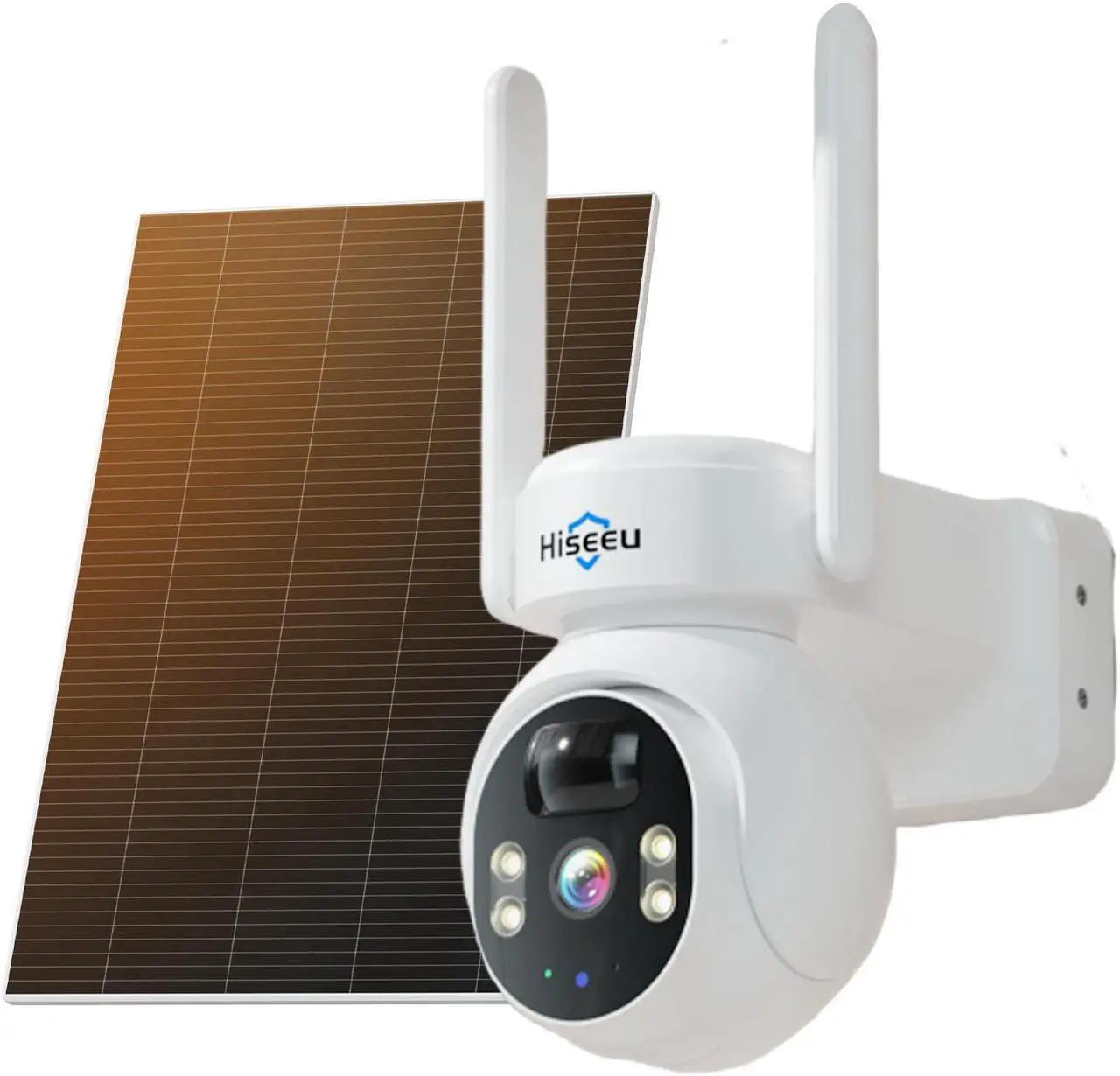 Hiseeu 4MP Solar PTZ Camera