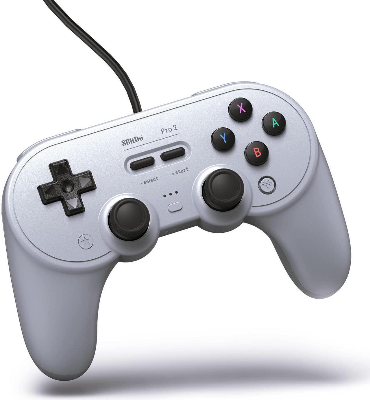 Main image of 8BitDo Pro 2 Wired Controller for Switch, Windows, Steam Deck & Raspberry Pi (Gray Edition)